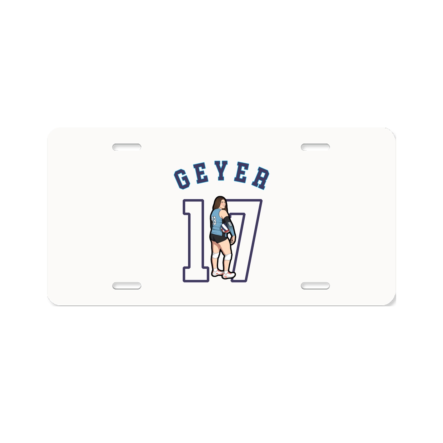 License Plate — Shirsey Arch in Classic