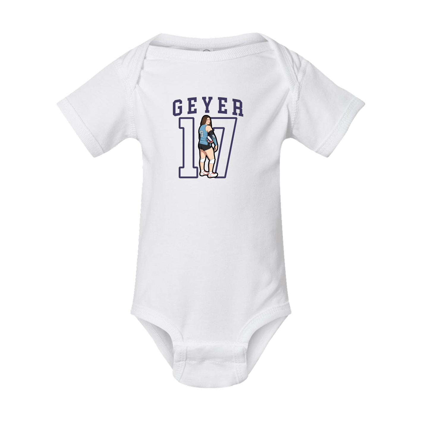 Baby Onesie — Shirsey in White