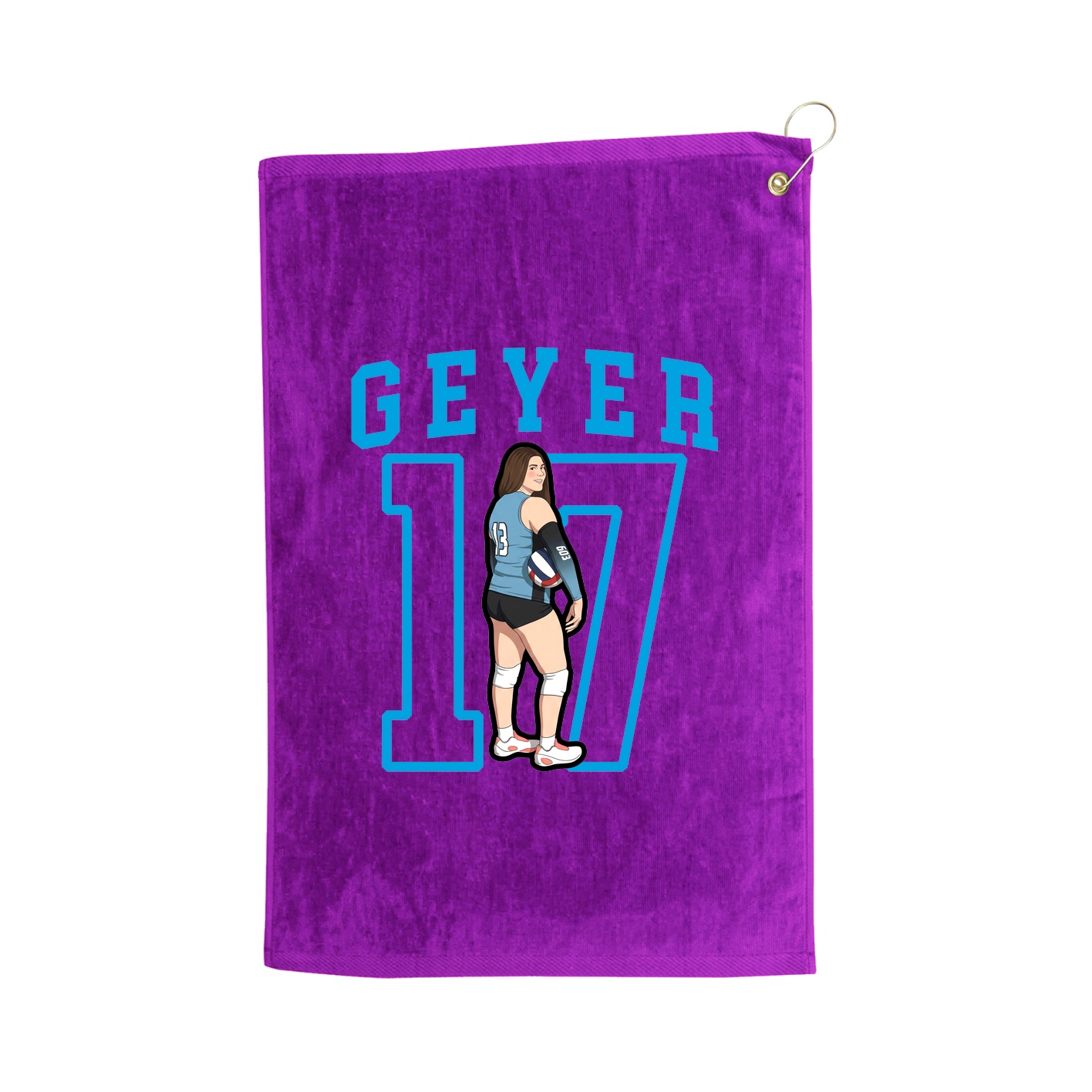 Golf Towel — Shirsey in Purple