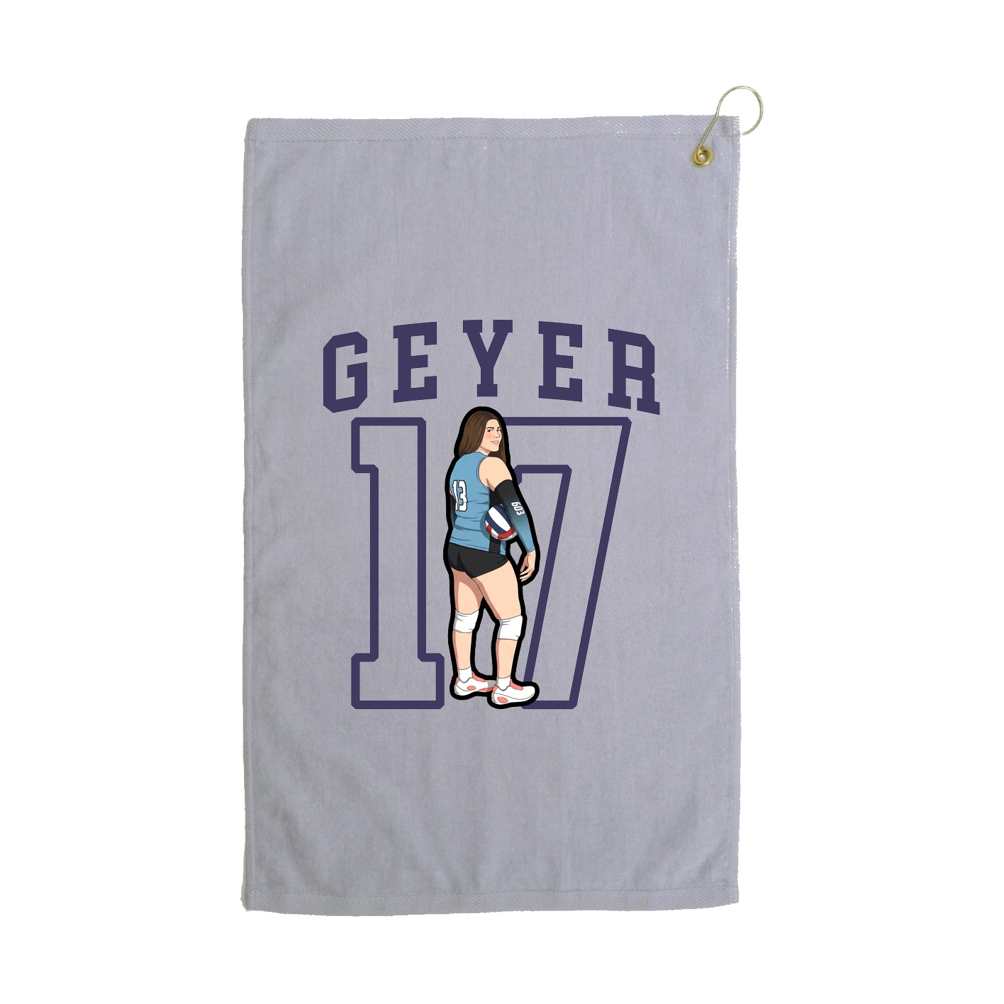 Golf Towel — Shirsey in Grey