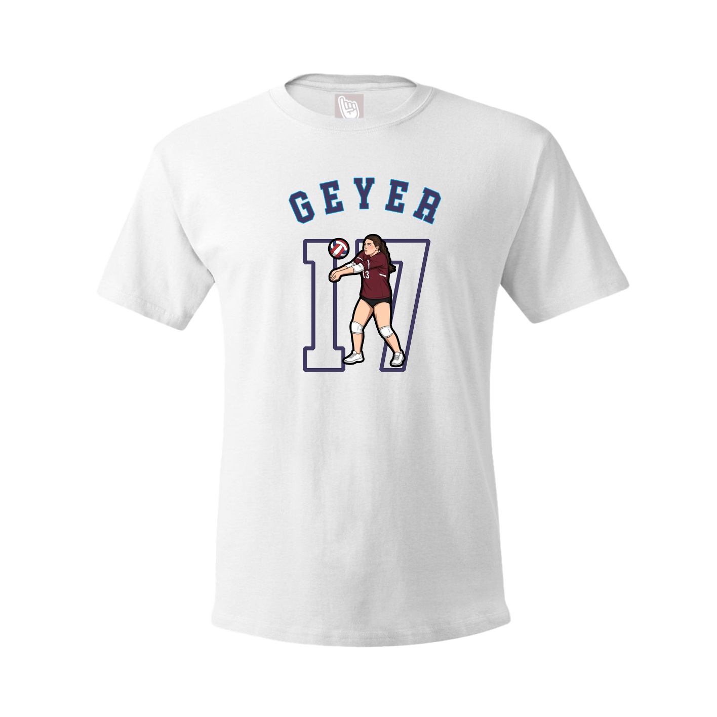 Youth Tee — Shirsey Arch in White