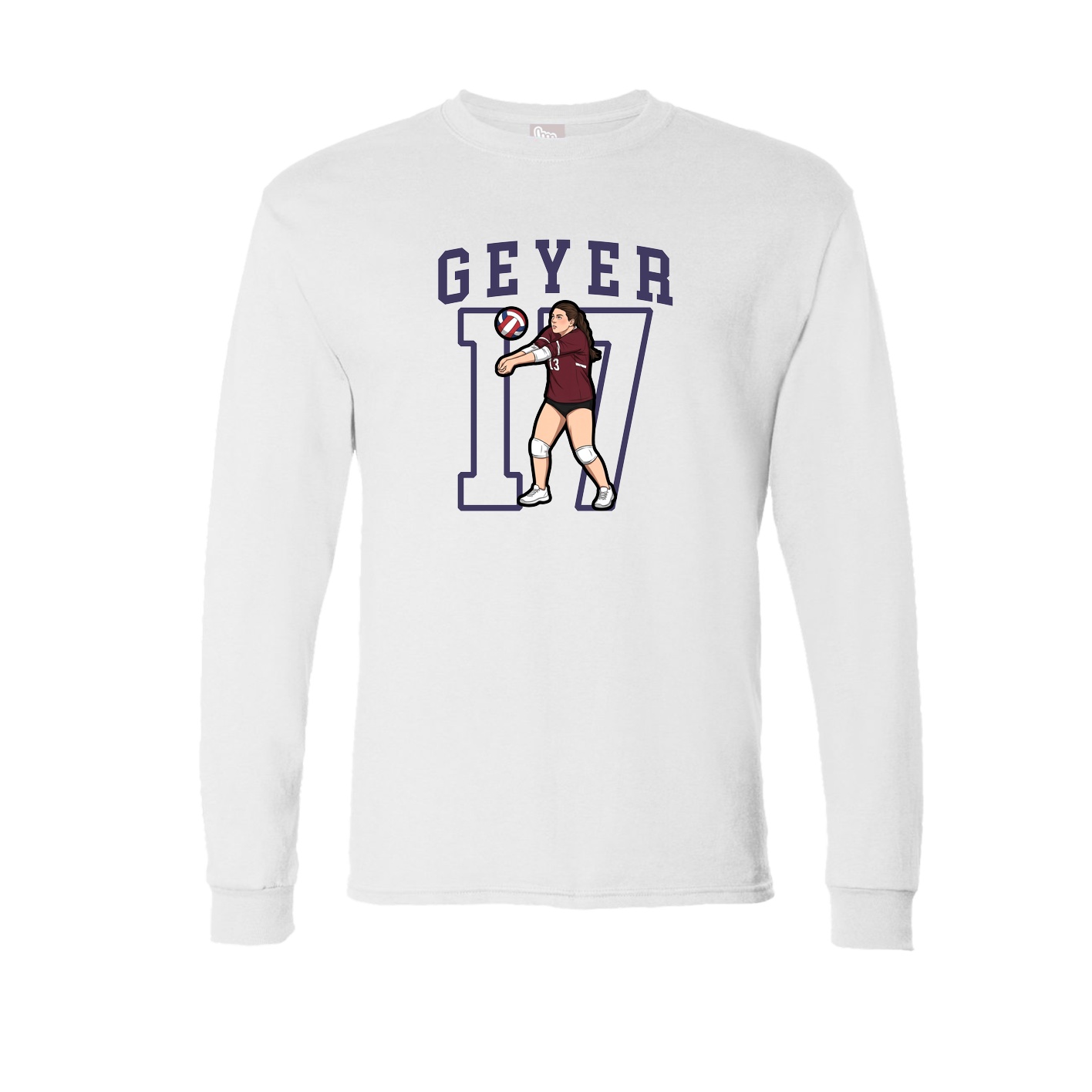 Long Sleeve Tee — Shirsey in White