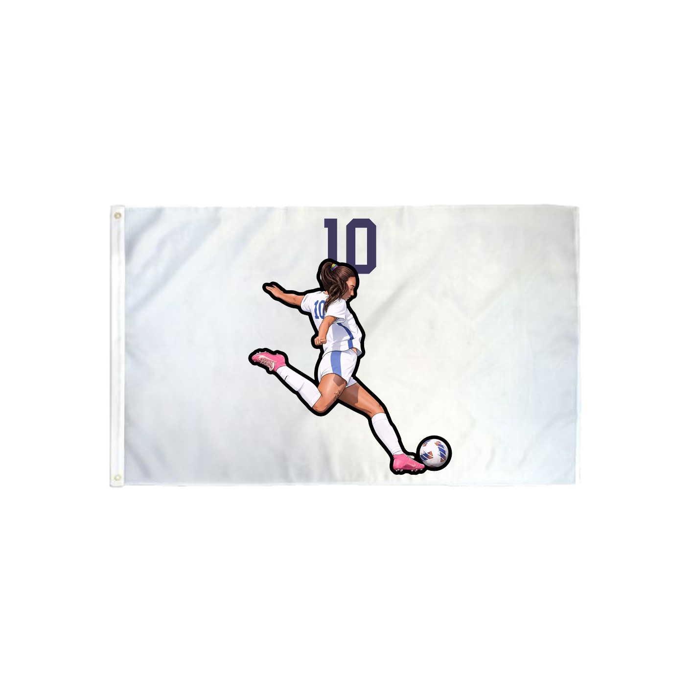 3x5 Flag — Number Top in Classic