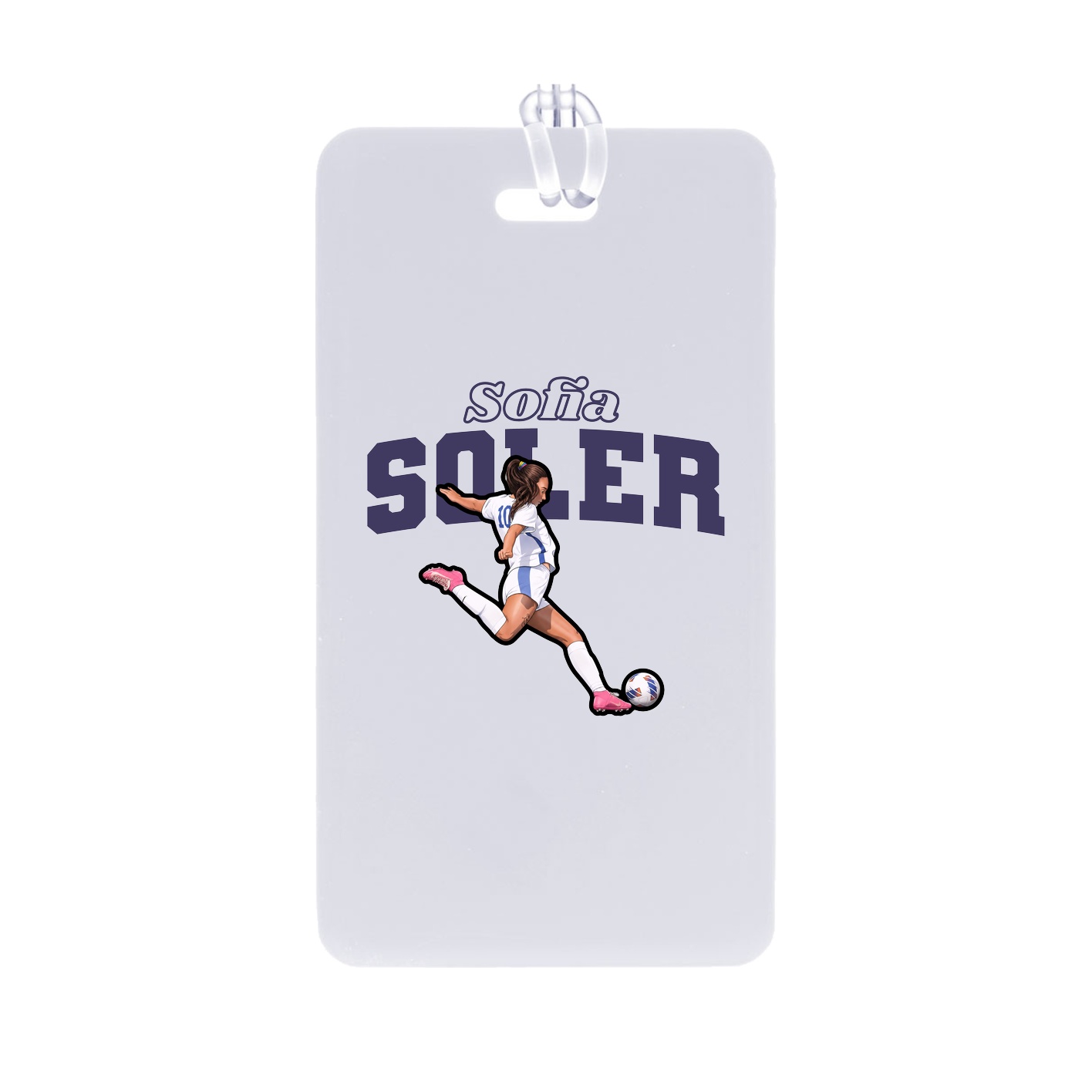 Bag Tag — Name Arch in Classic