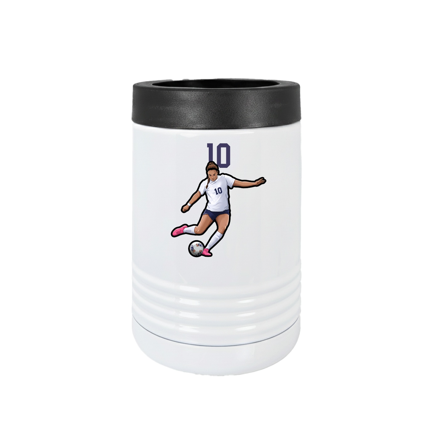 Beverage Holder — Number Top in White