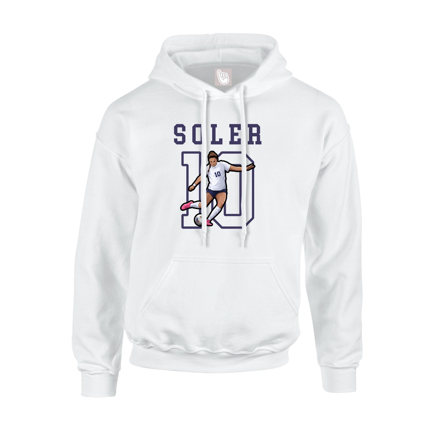 Youth Hoodie — Shirsey in White