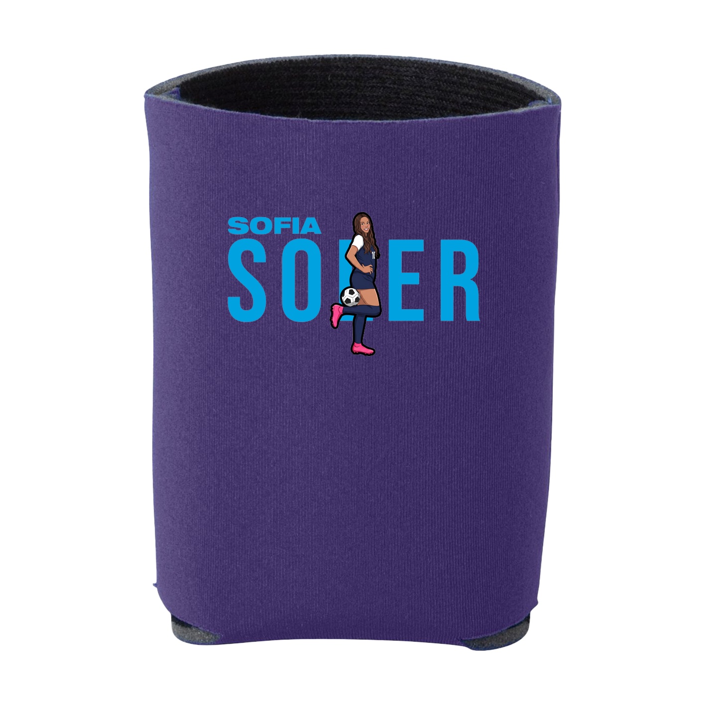 Can Holder — Player Name in Purple