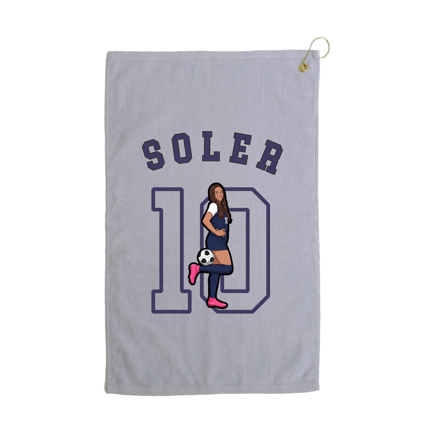 Golf Towel — Shirsey Arch in Grey