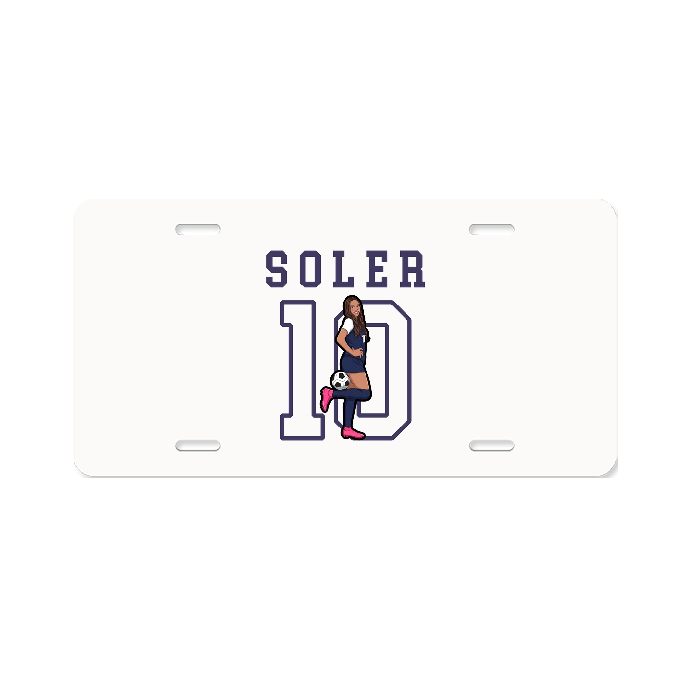 License Plate — Shirsey in Classic