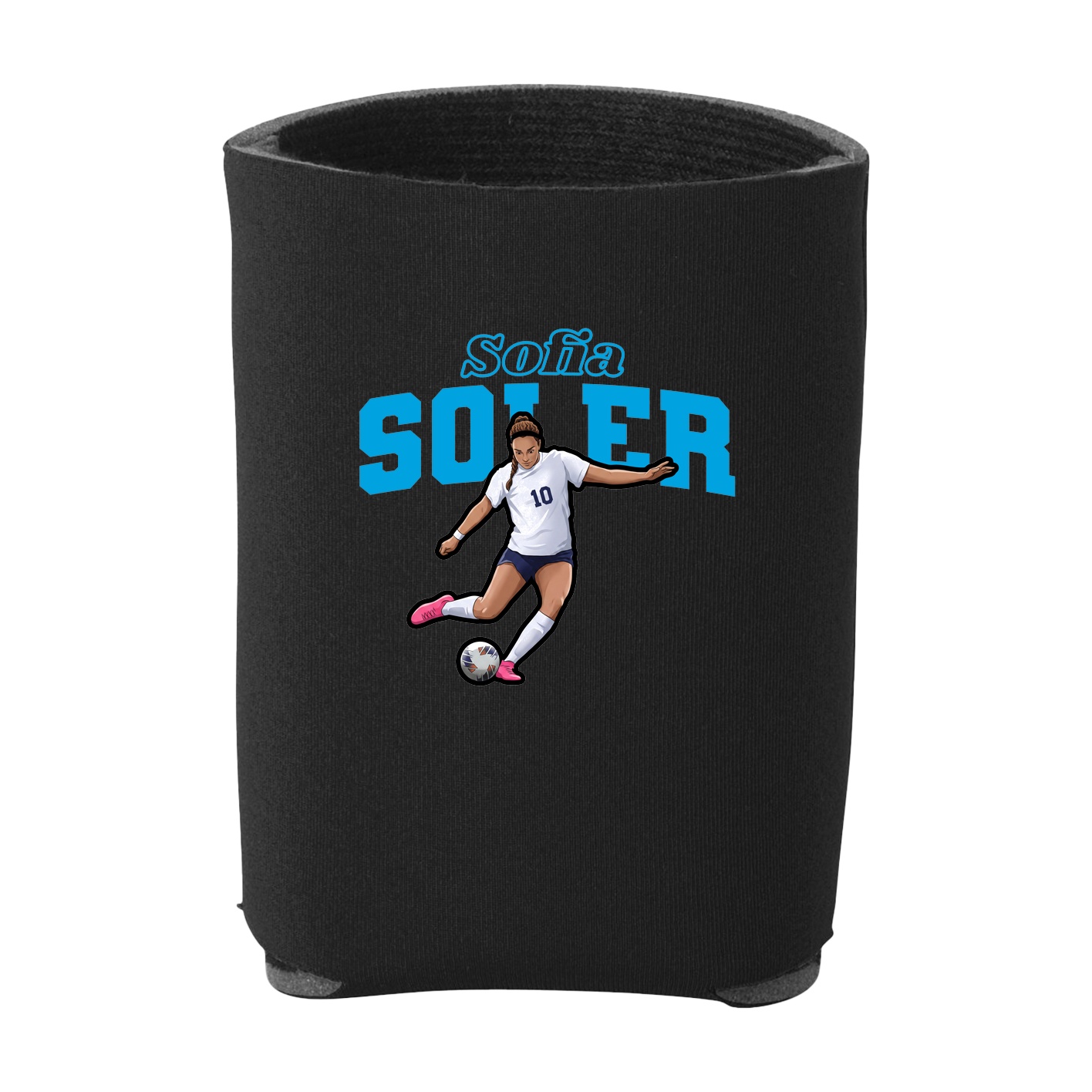 Can Holder — Name Arch in Black