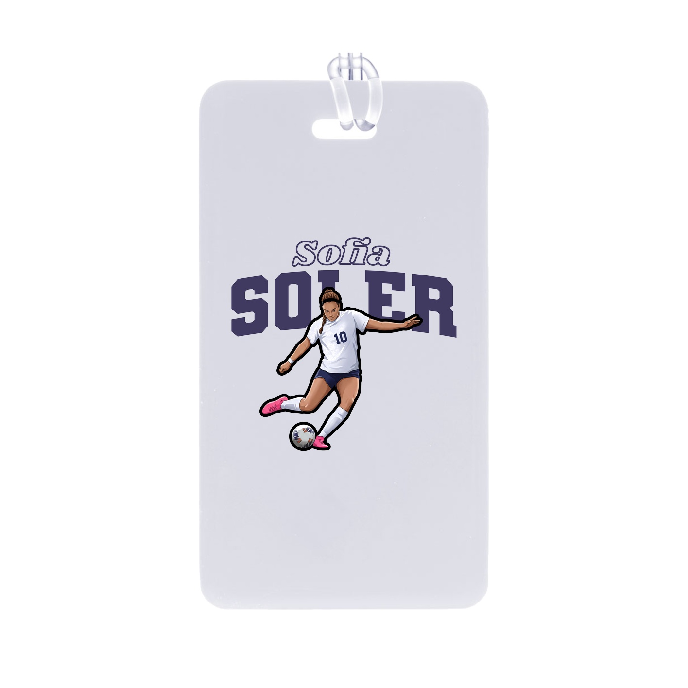 Bag Tag — Name Arch in Classic