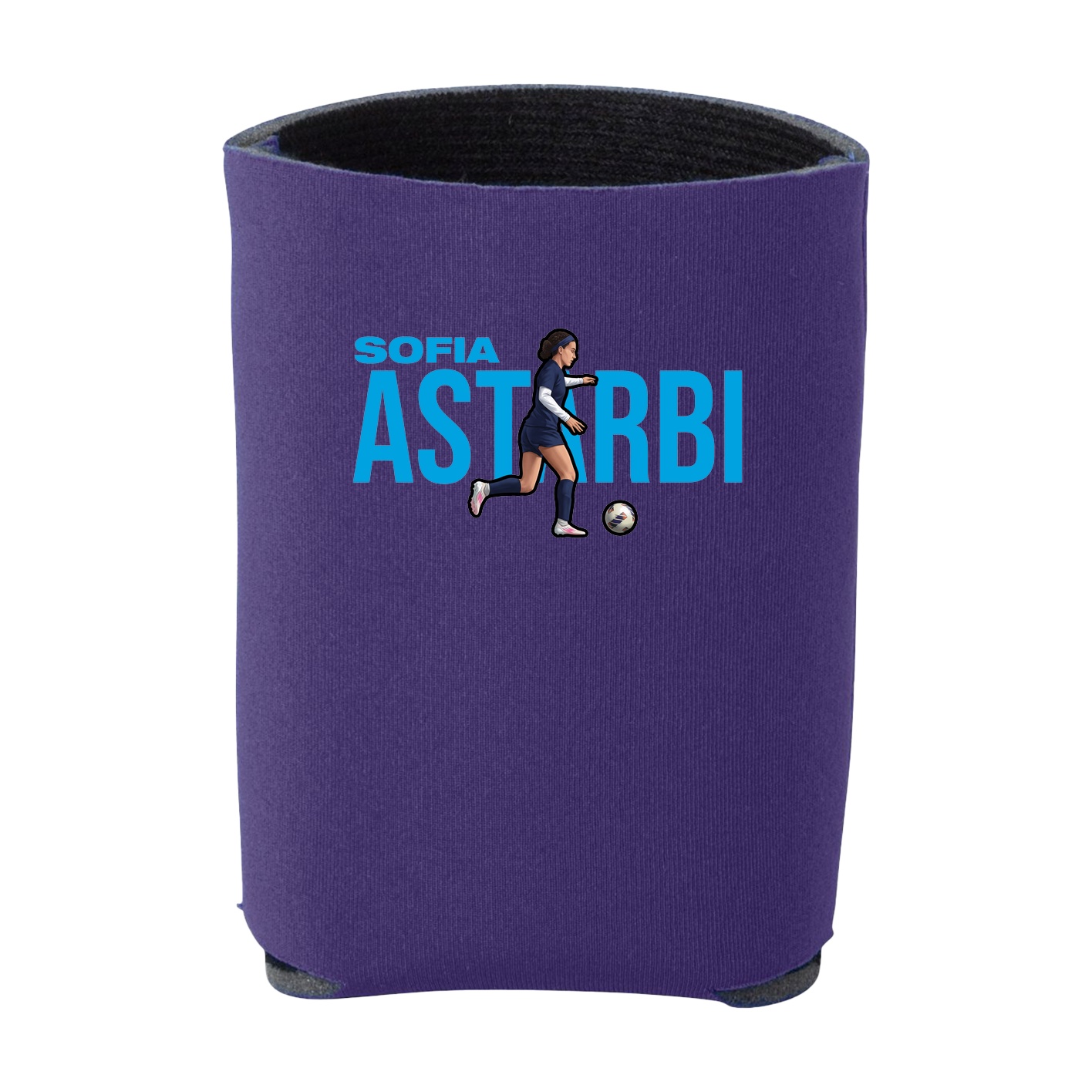 Can Holder — Player Name in Purple