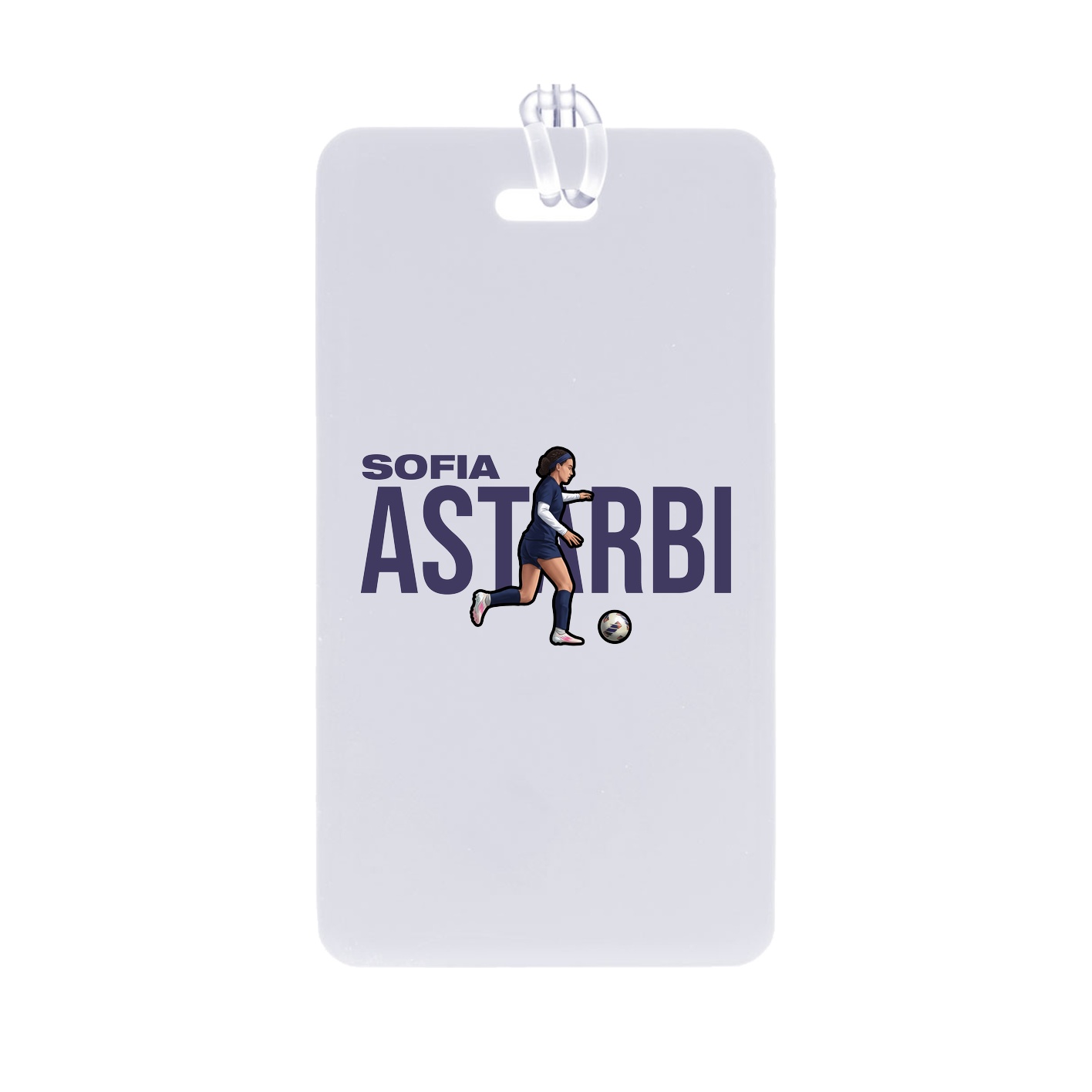 Bag Tag — Player Name in Classic