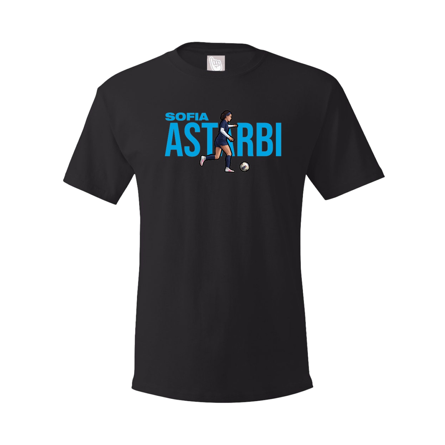 Tee — Player Name in Black