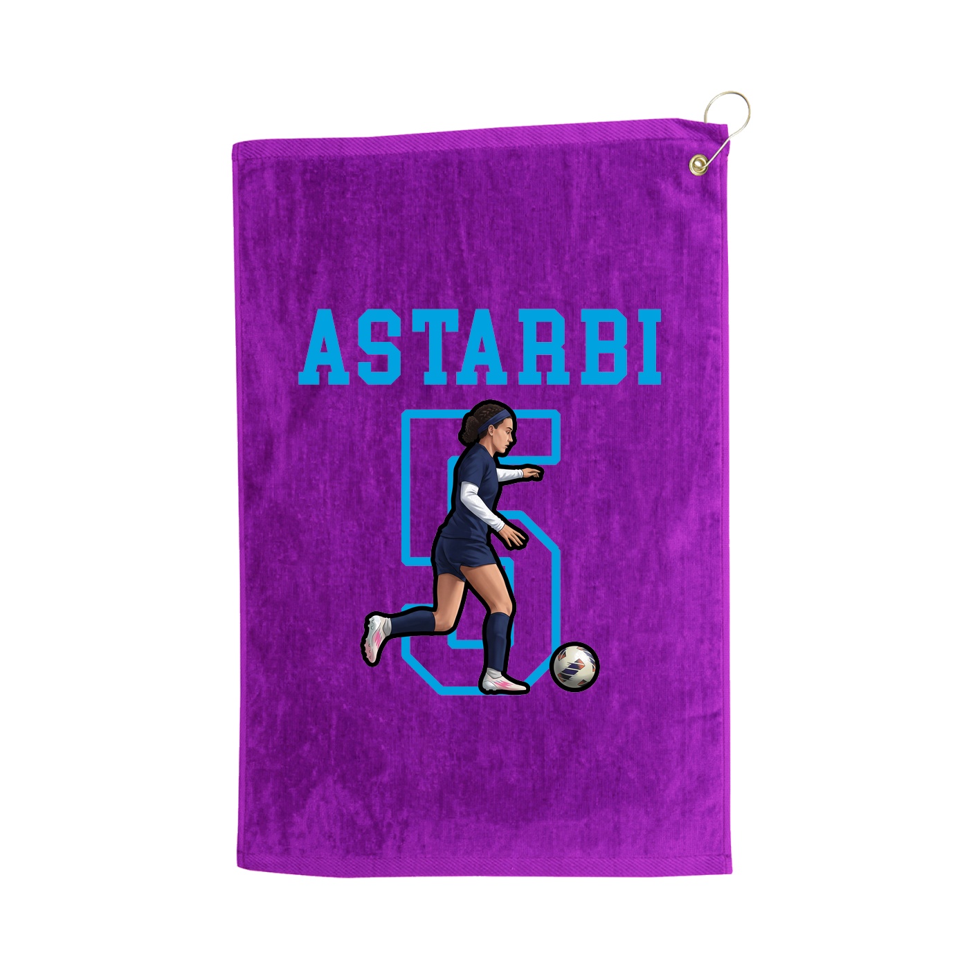 Golf Towel — Shirsey in Purple