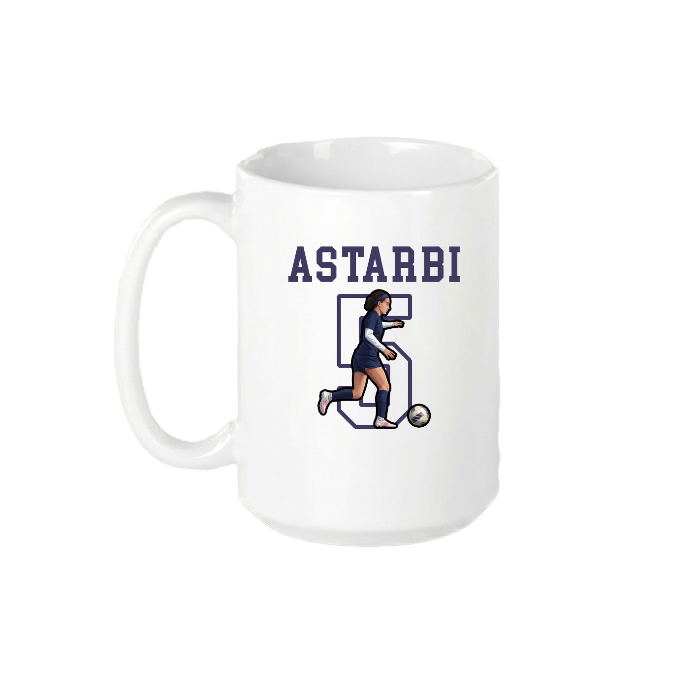 15oz Coffee Mug — Shirsey in White