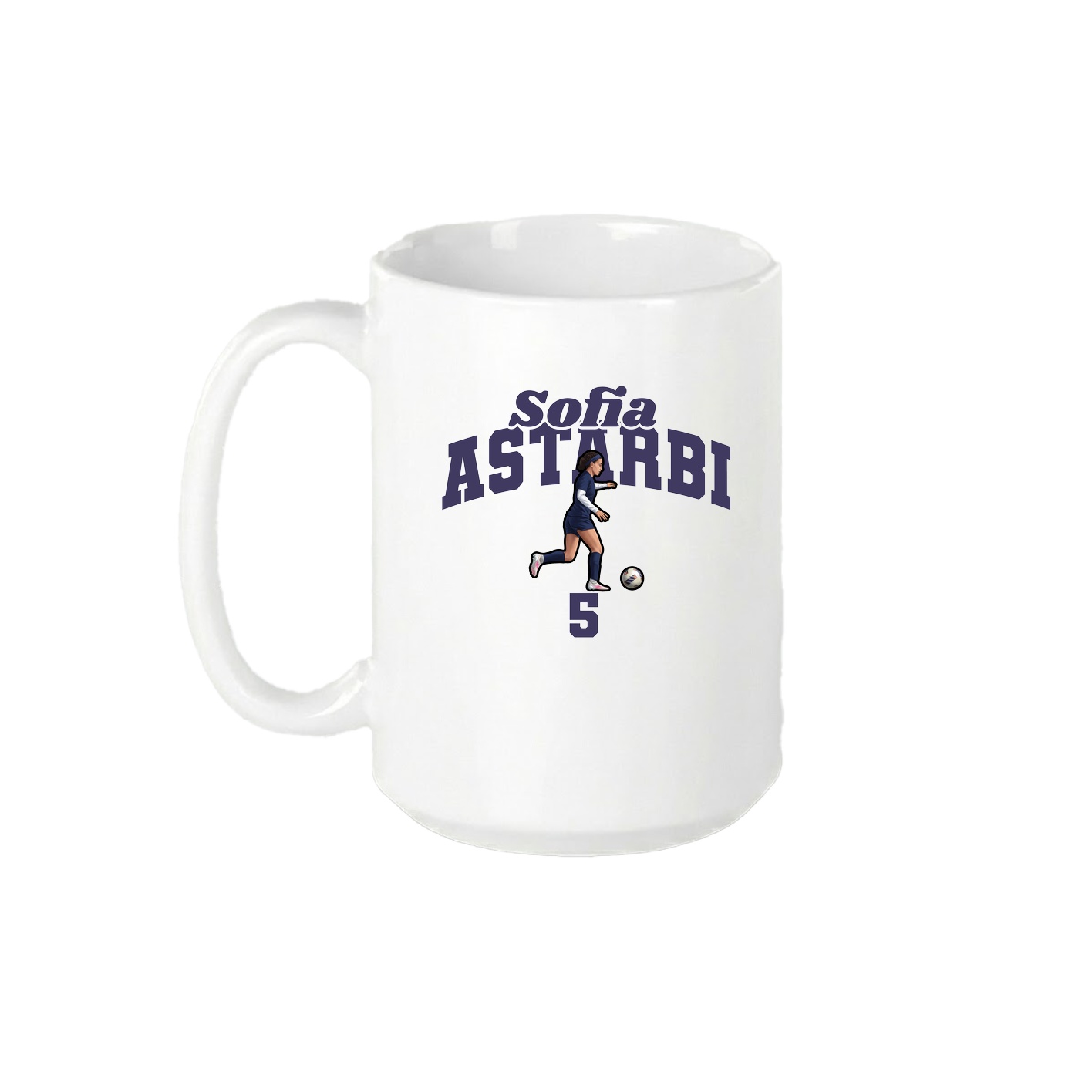 15oz Coffee Mug — Signature Arch in White