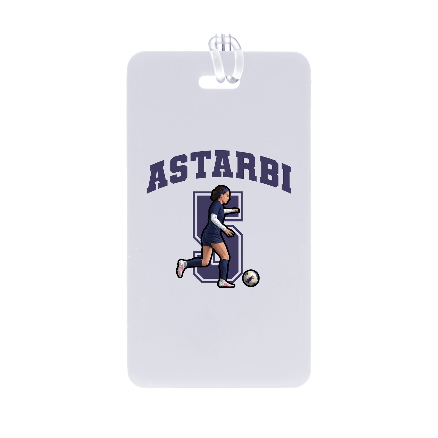 Bag Tag — Number in Classic