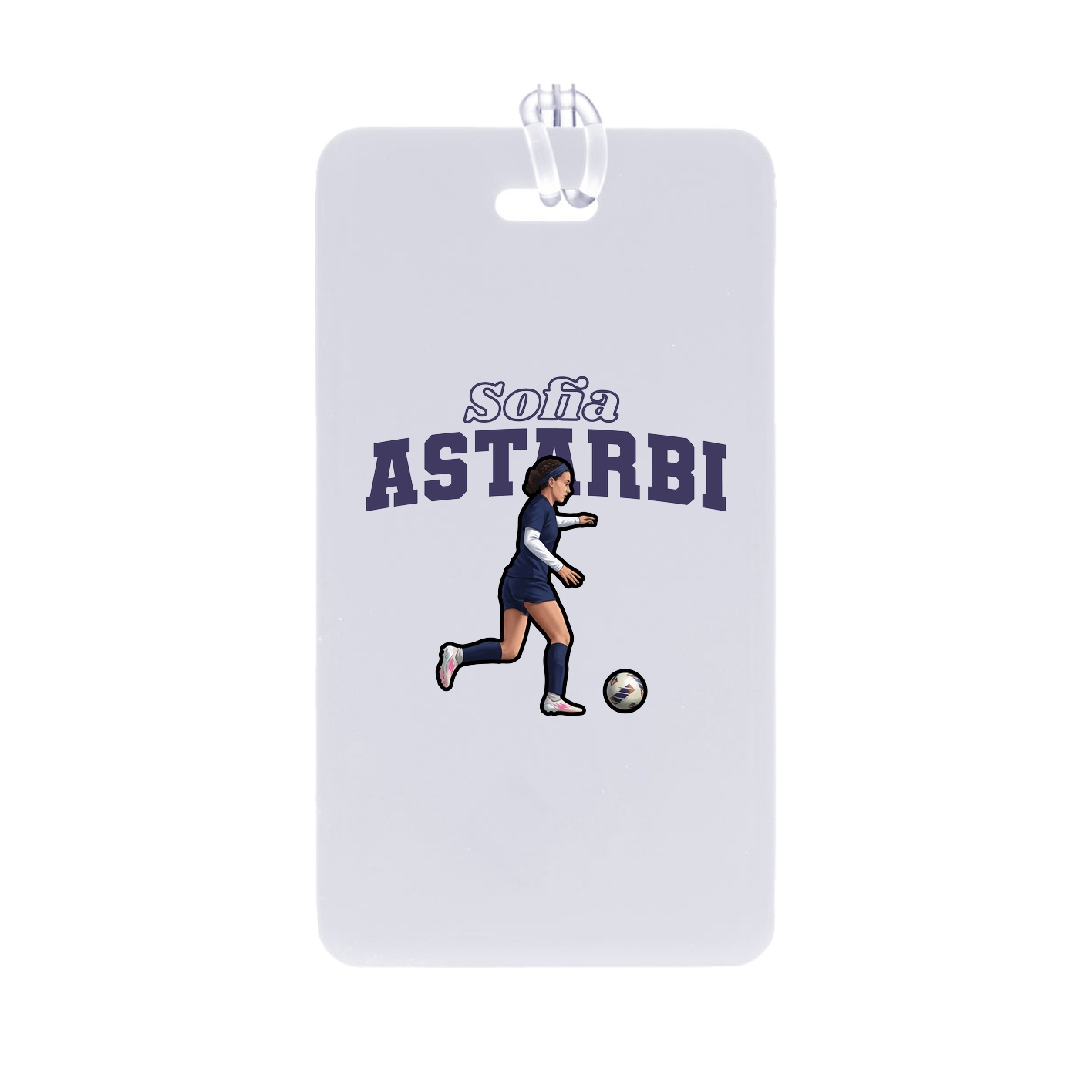 Bag Tag — Name Arch in Classic