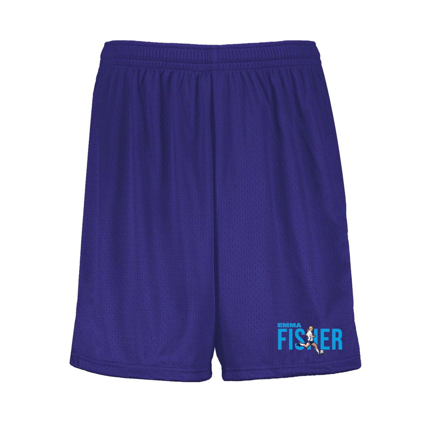 Shorts — Player Name in Purple