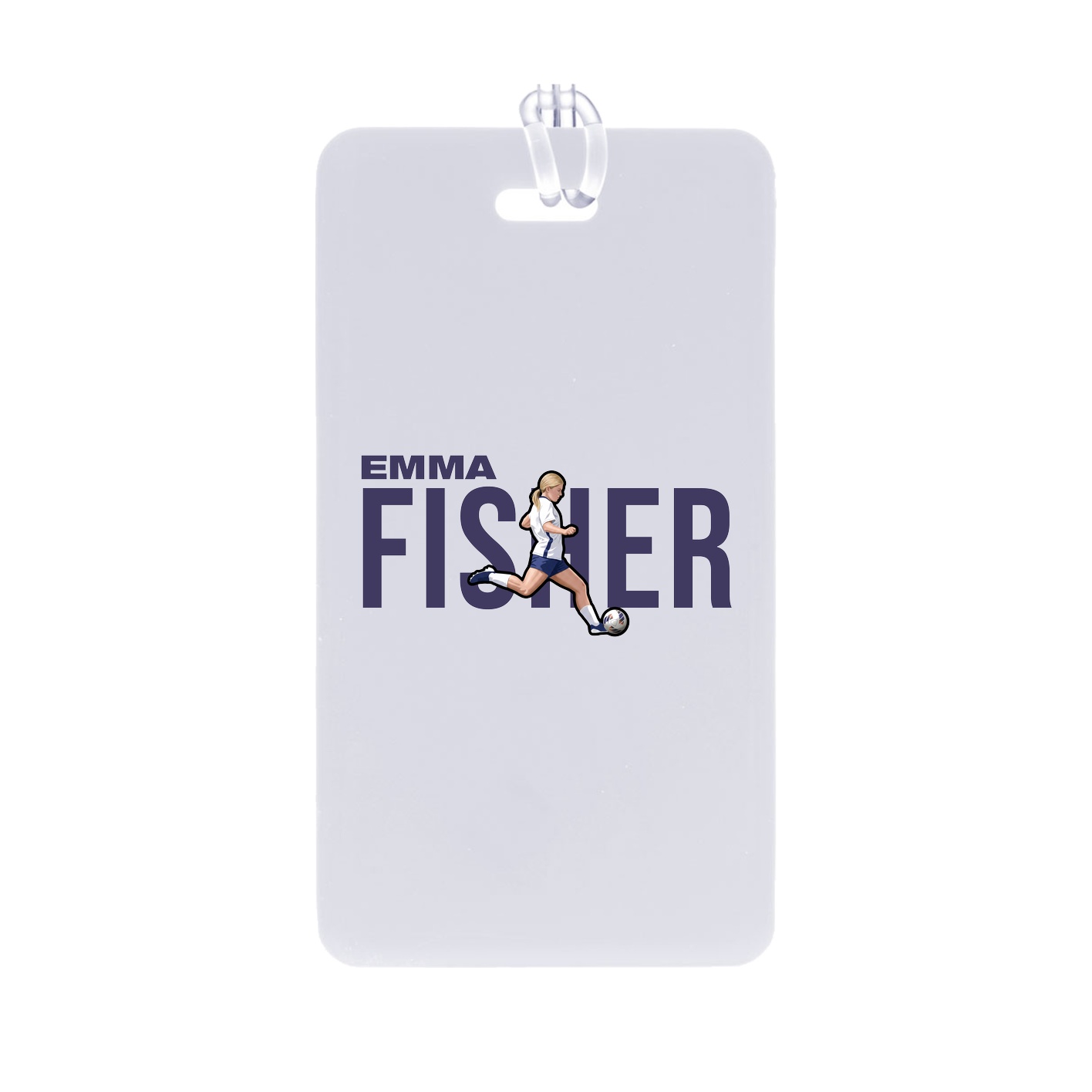Bag Tag — Player Name in Classic