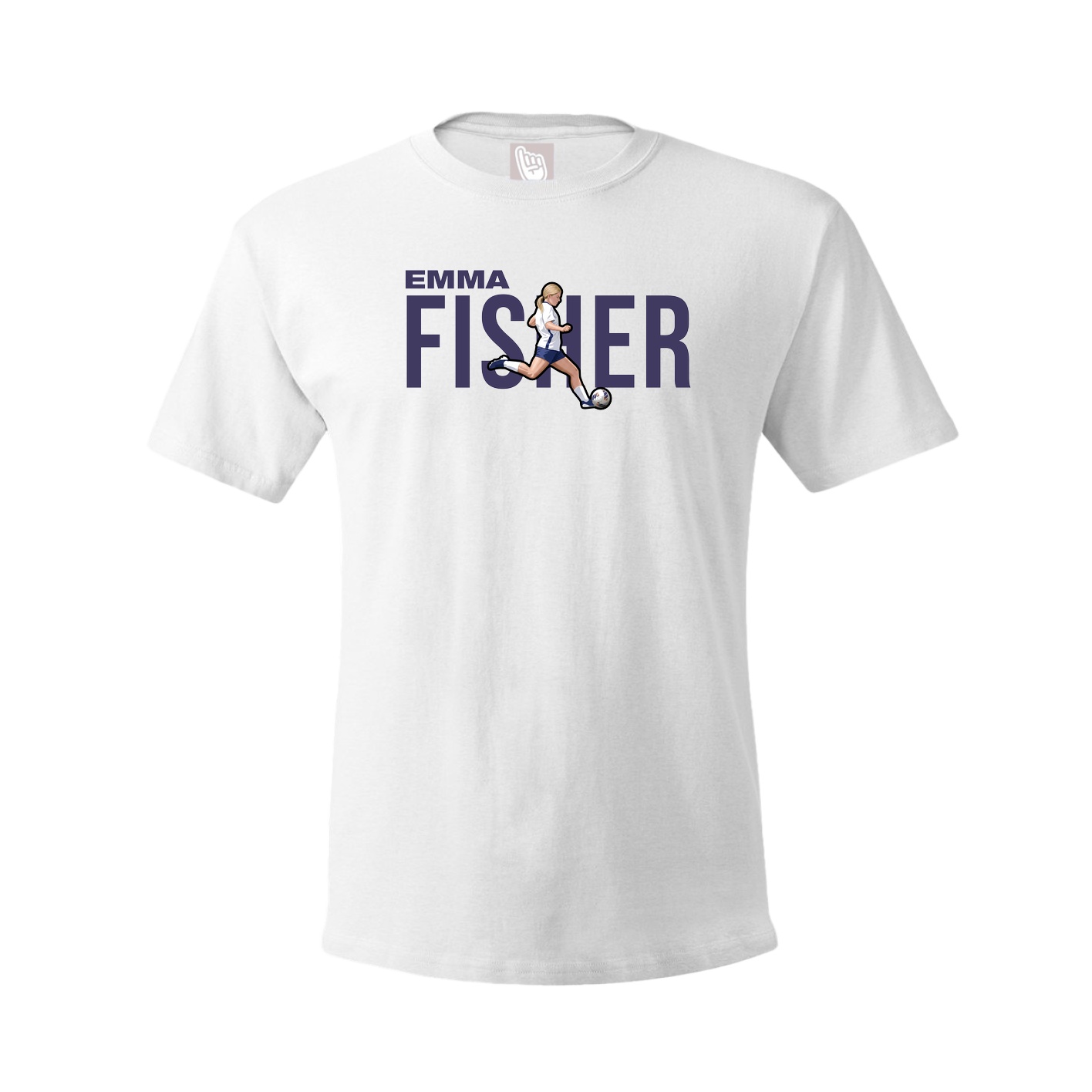 Tee — Player Name in White