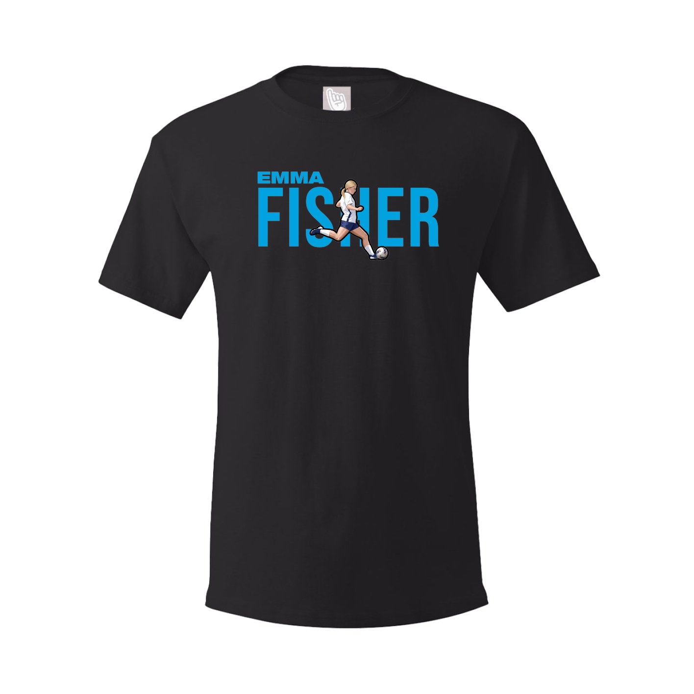 Youth Tee — Player Name in Black