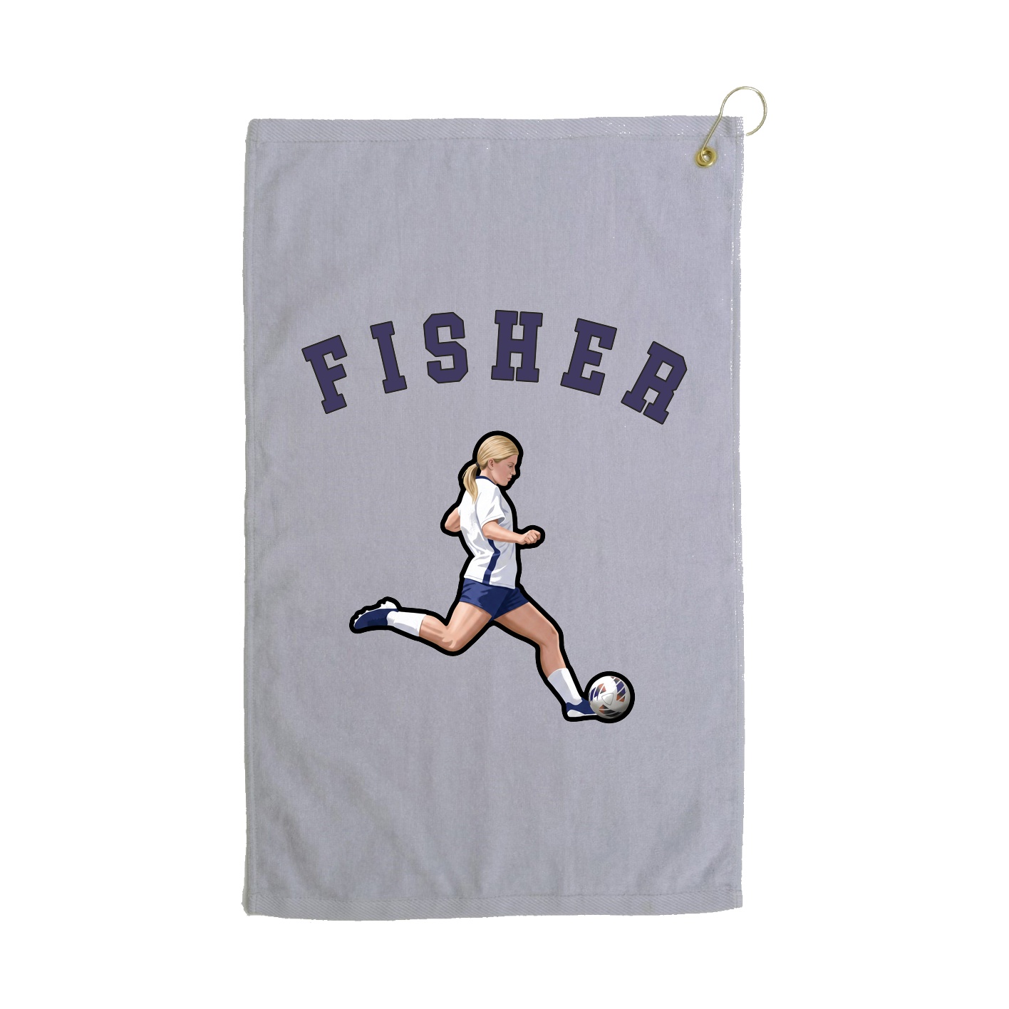Golf Towel — Shirsey Arch in Grey