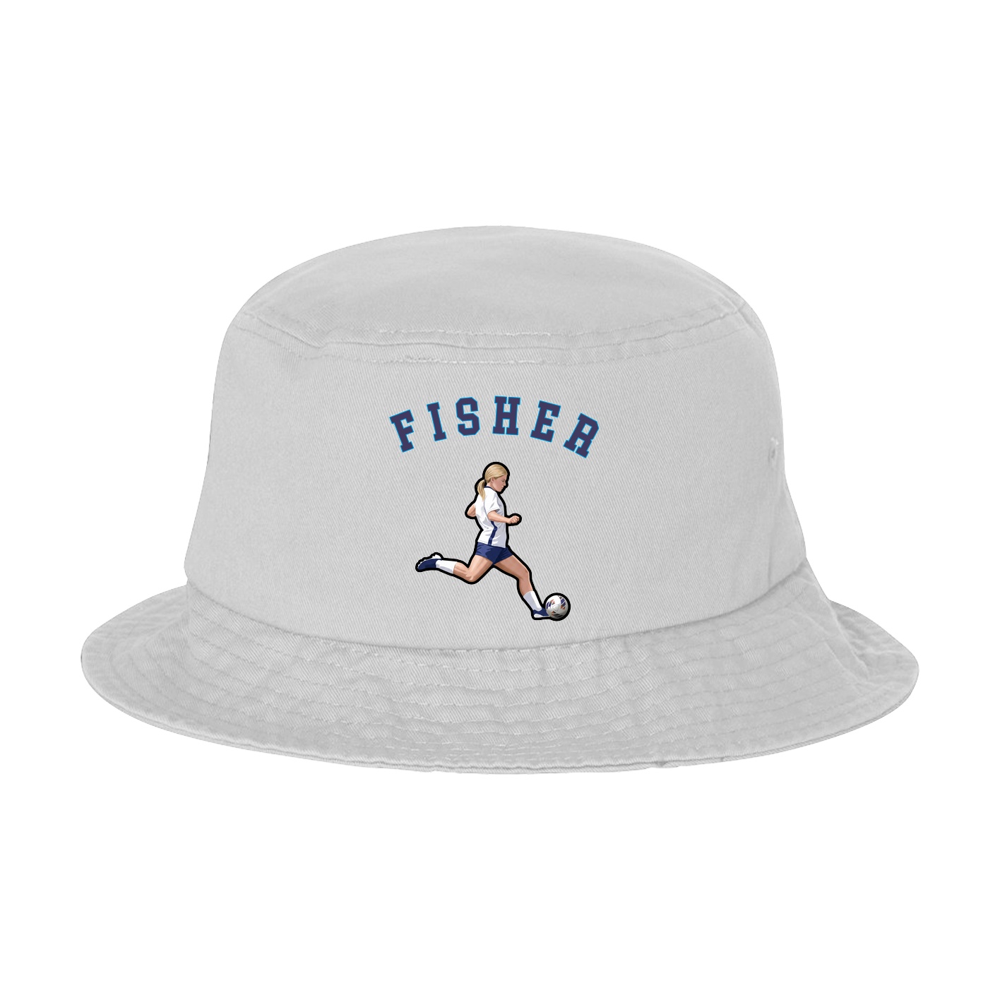 Bucket Cap — Shirsey Arch in White