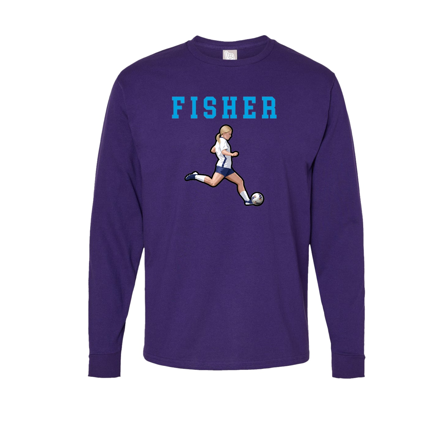 Long Sleeve Tee — Shirsey in Purple