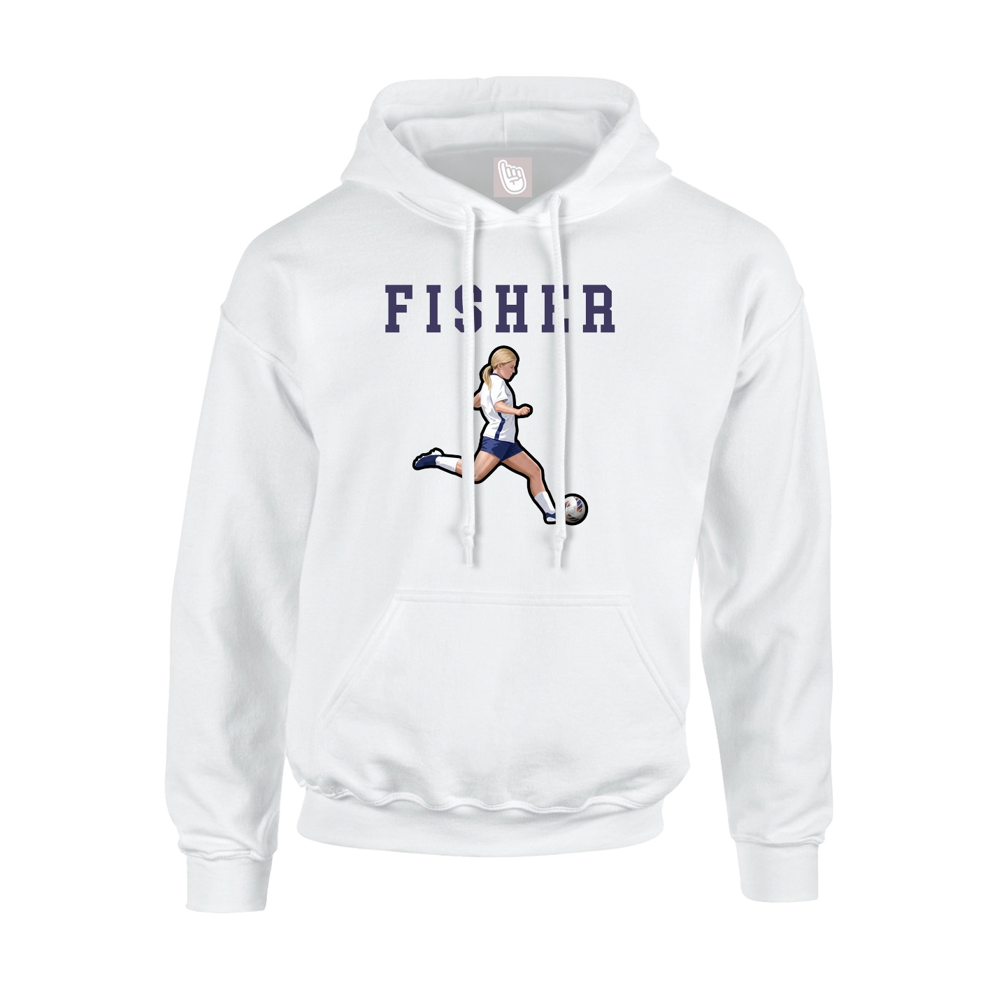 Youth Hoodie — Shirsey in White