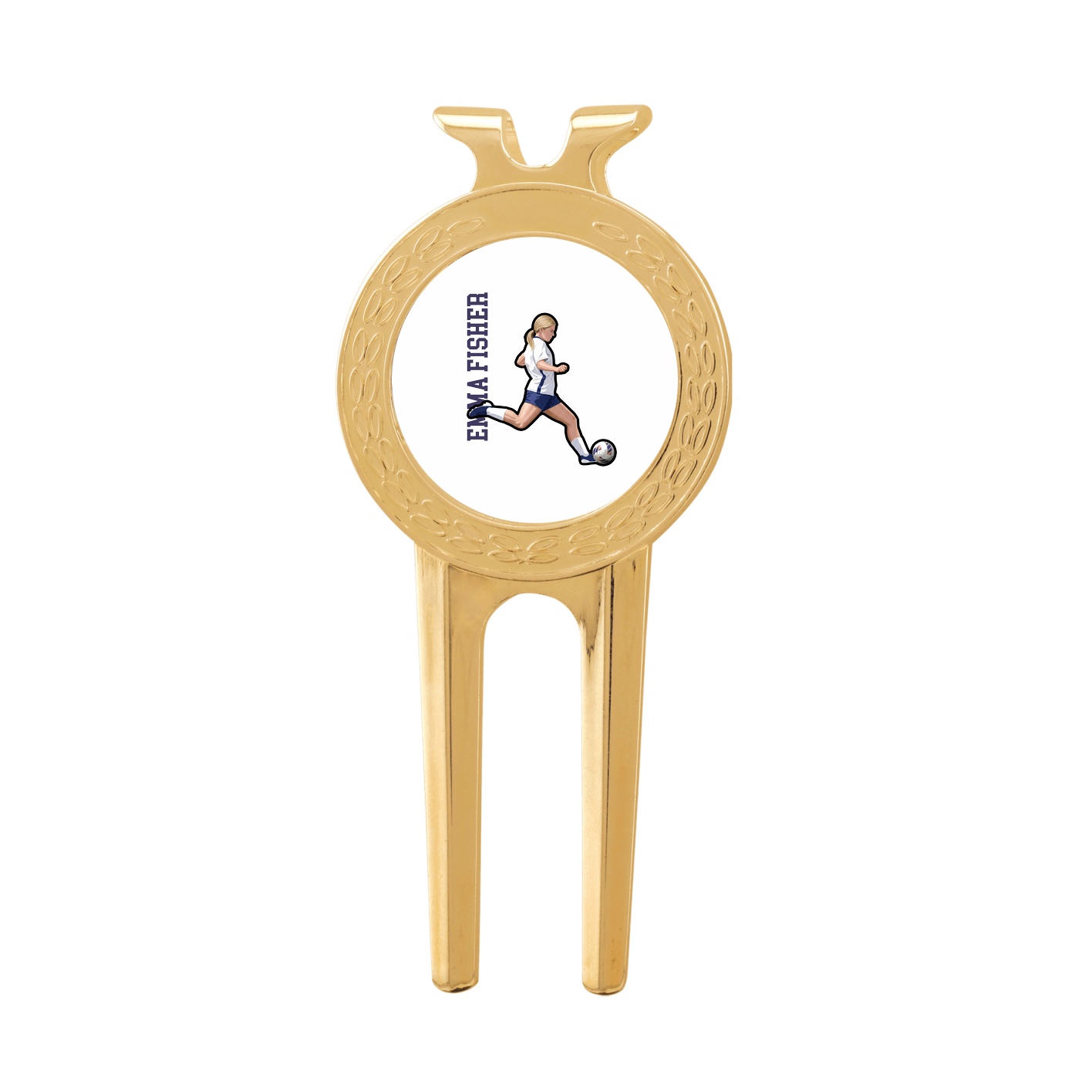 Divot Tool with Ball Marker — Name Vertical in Classic