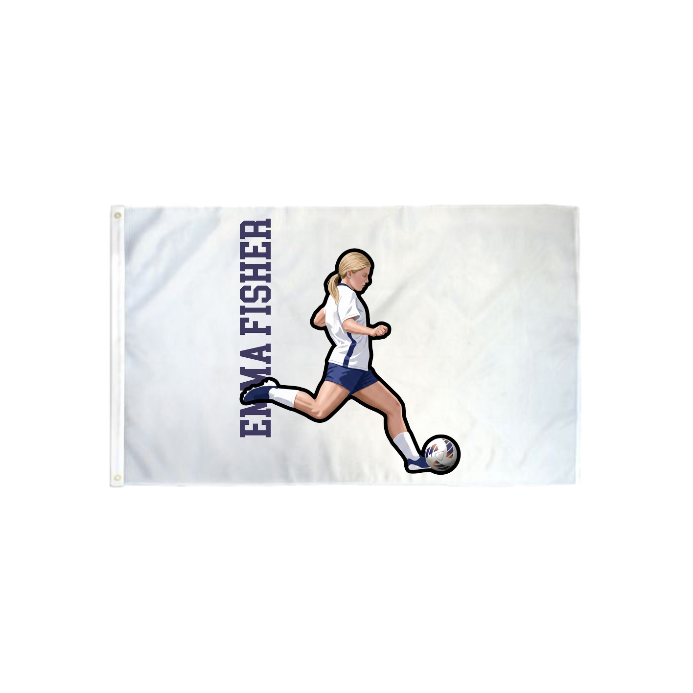 3x5 Flag — Name Vertical in Classic