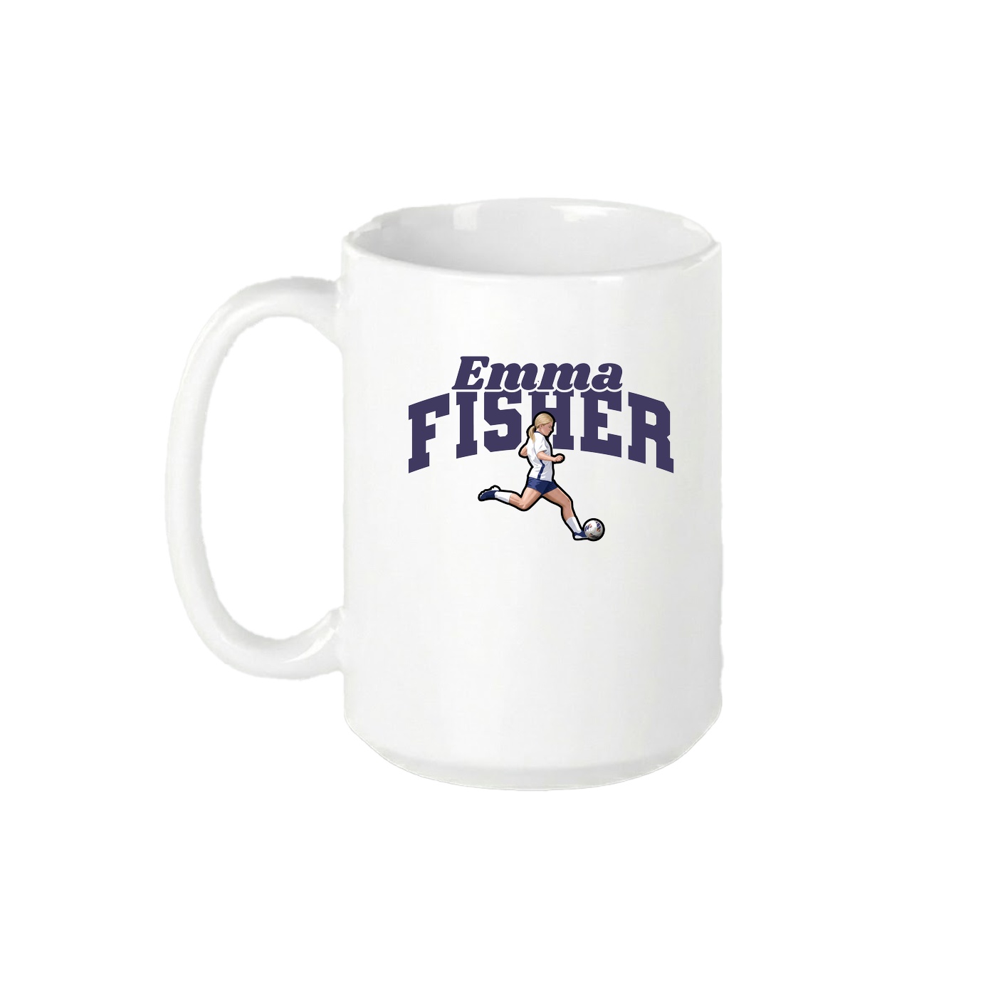15oz Coffee Mug — Signature Arch in White