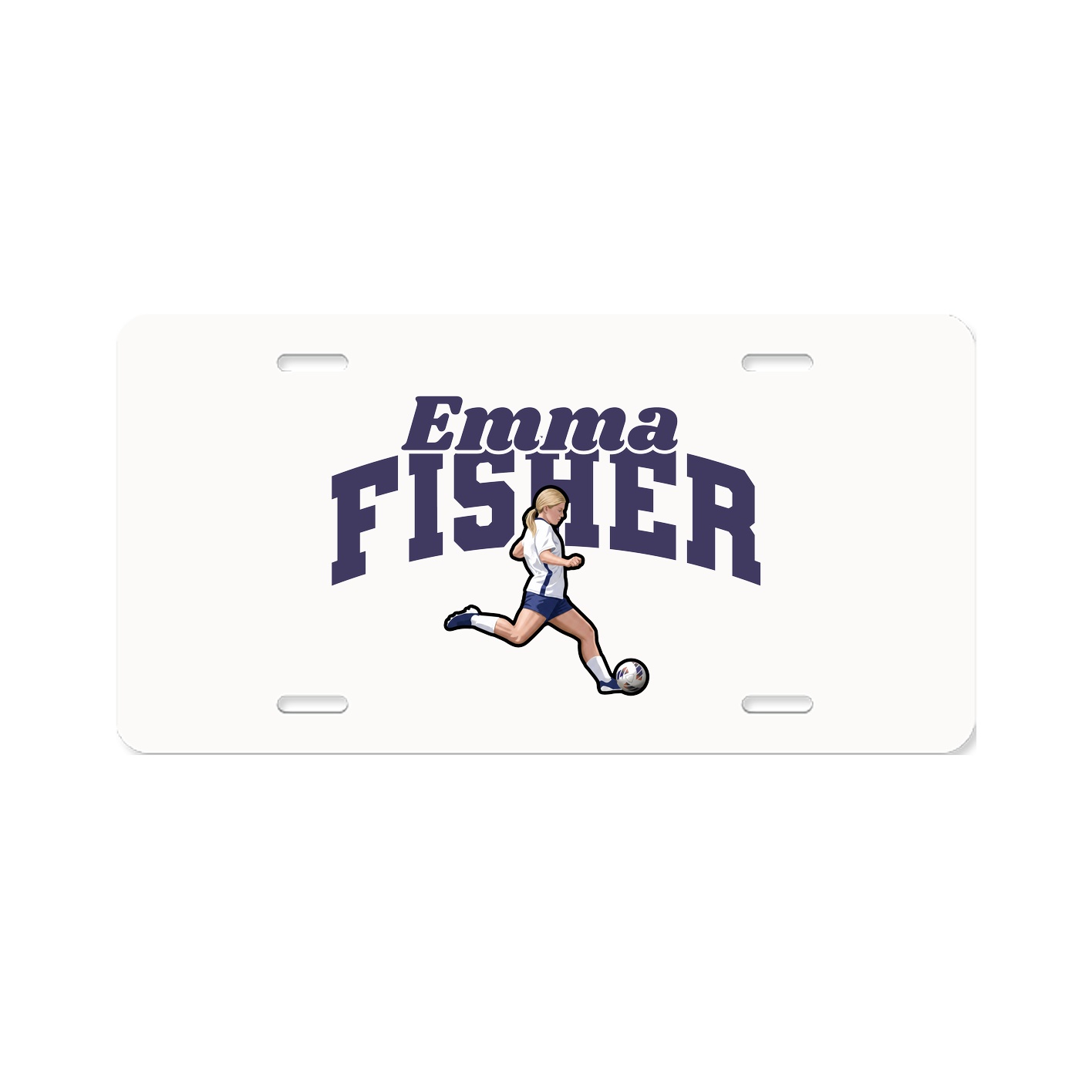 License Plate — Signature Arch in Classic