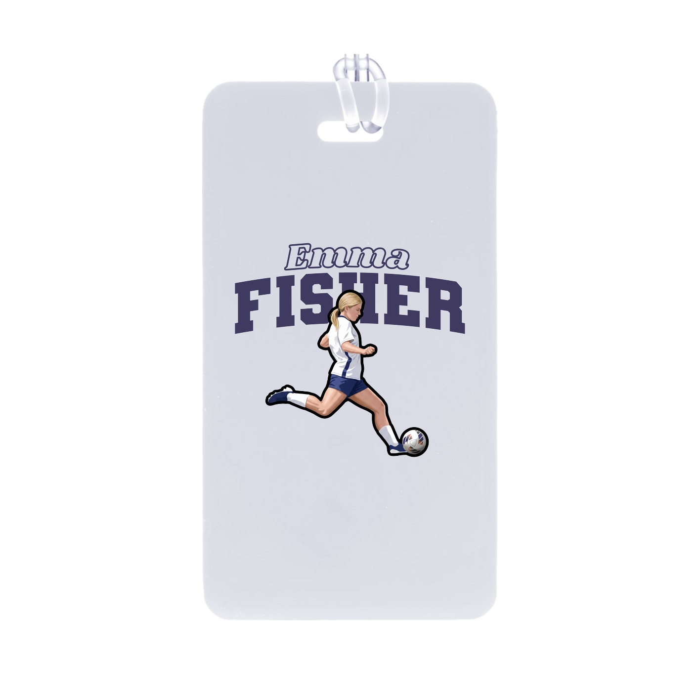 Bag Tag — Name Arch in Classic