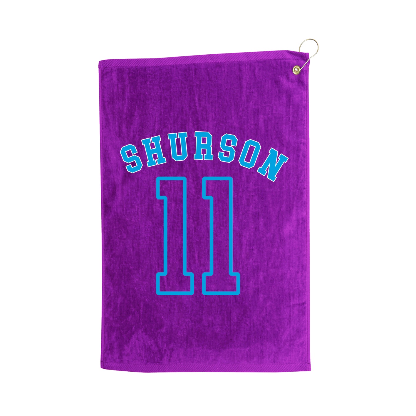Golf Towel — Shirsey Arch in Purple