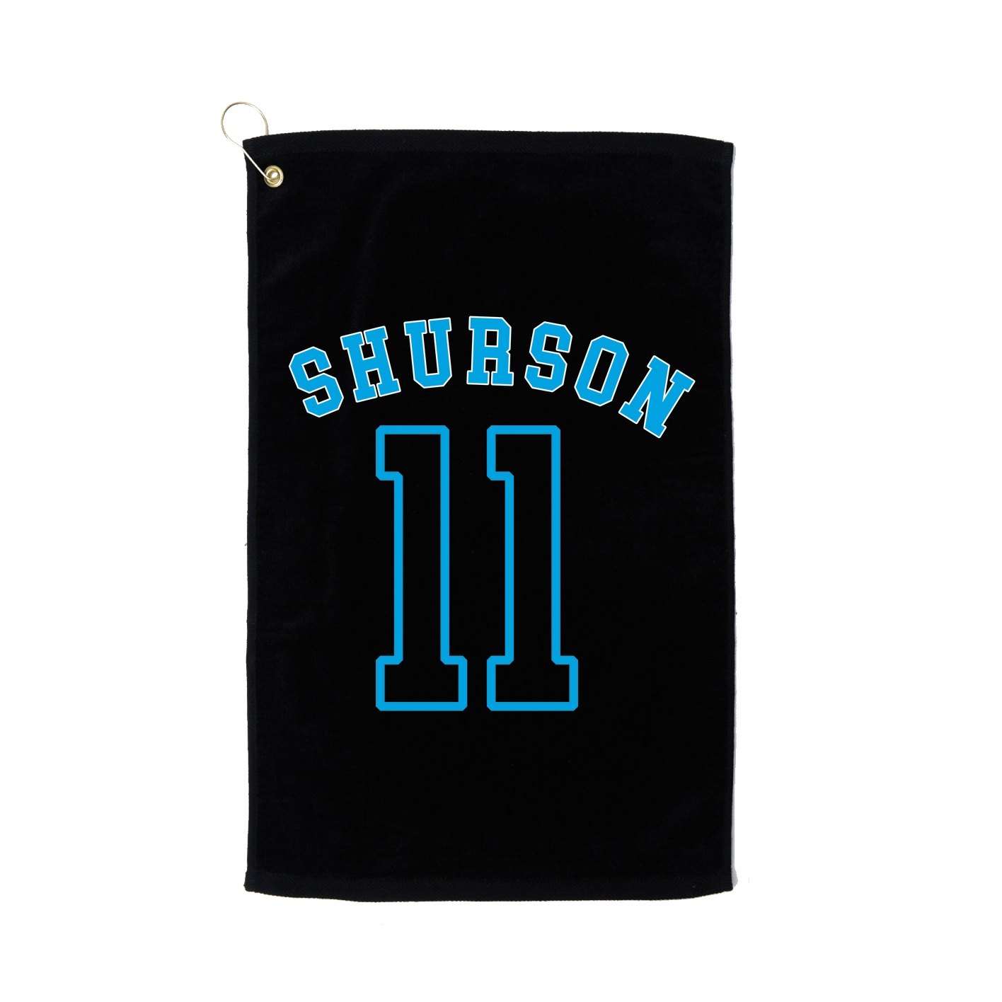 Golf Towel — Shirsey Arch in Black