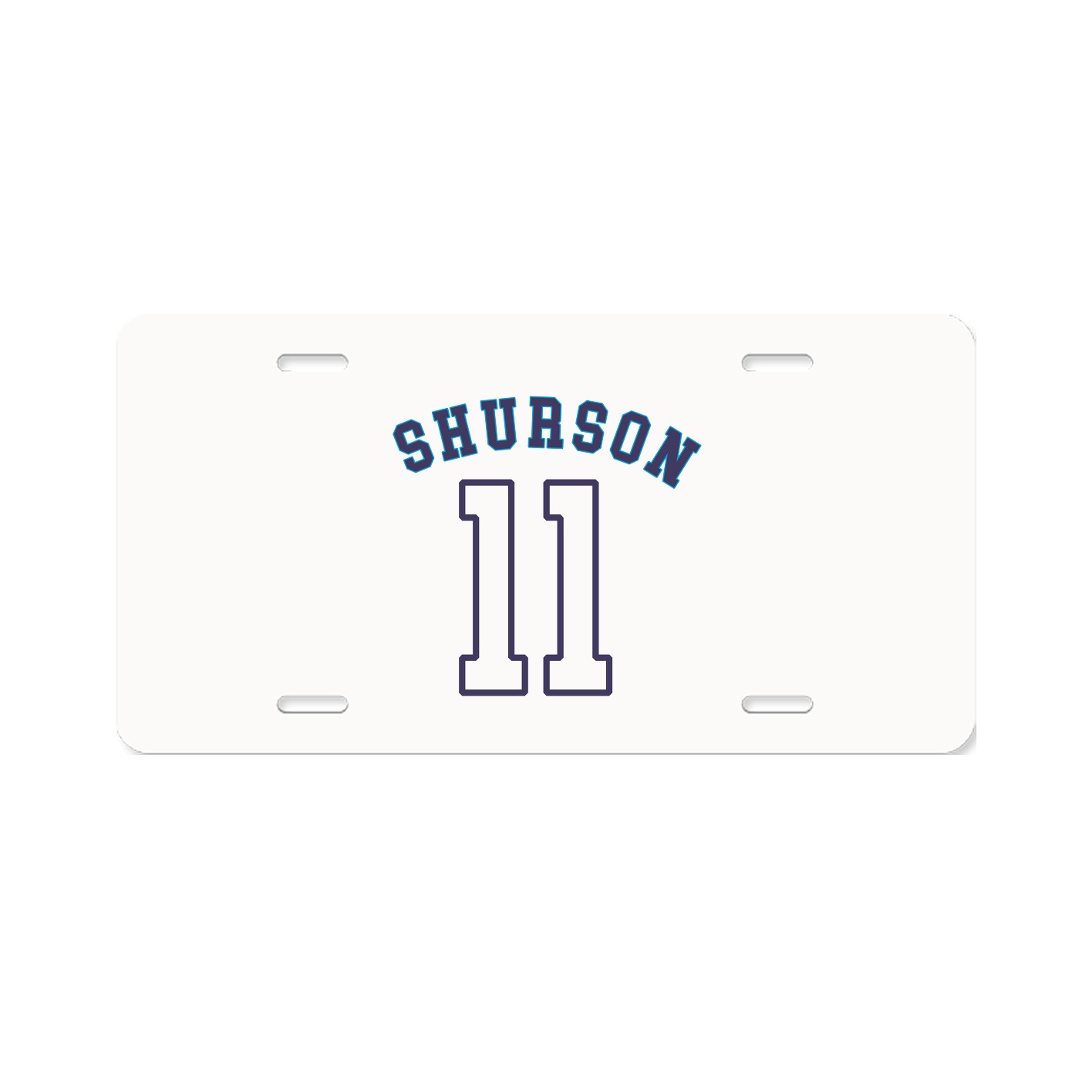 License Plate — Shirsey Arch in Classic