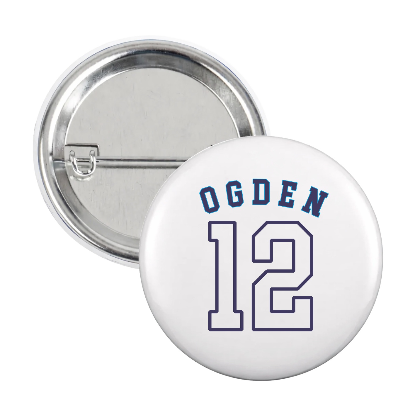 Game Day Button — Shirsey Arch in White