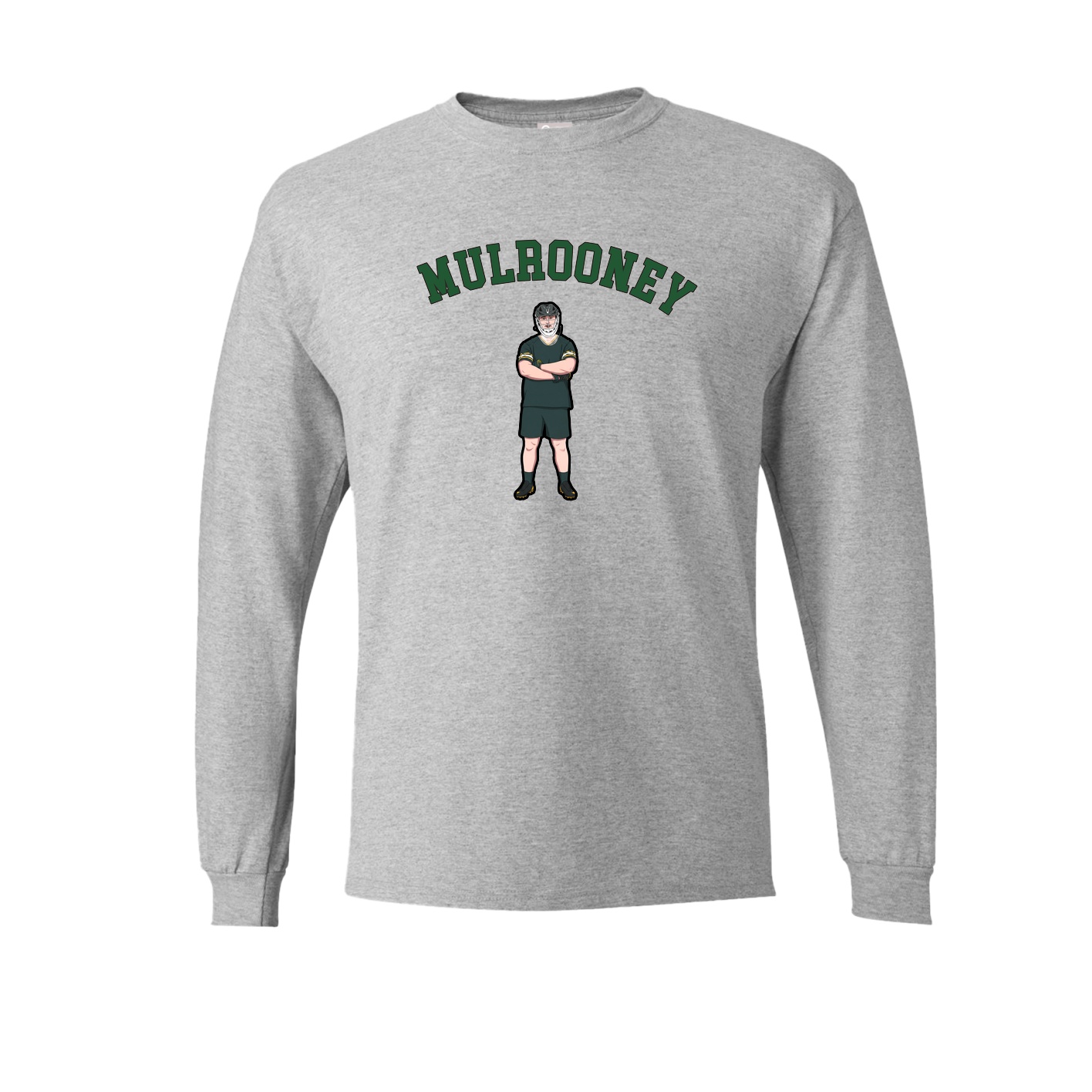 Long Sleeve Tee — Shirsey Arch in Grey