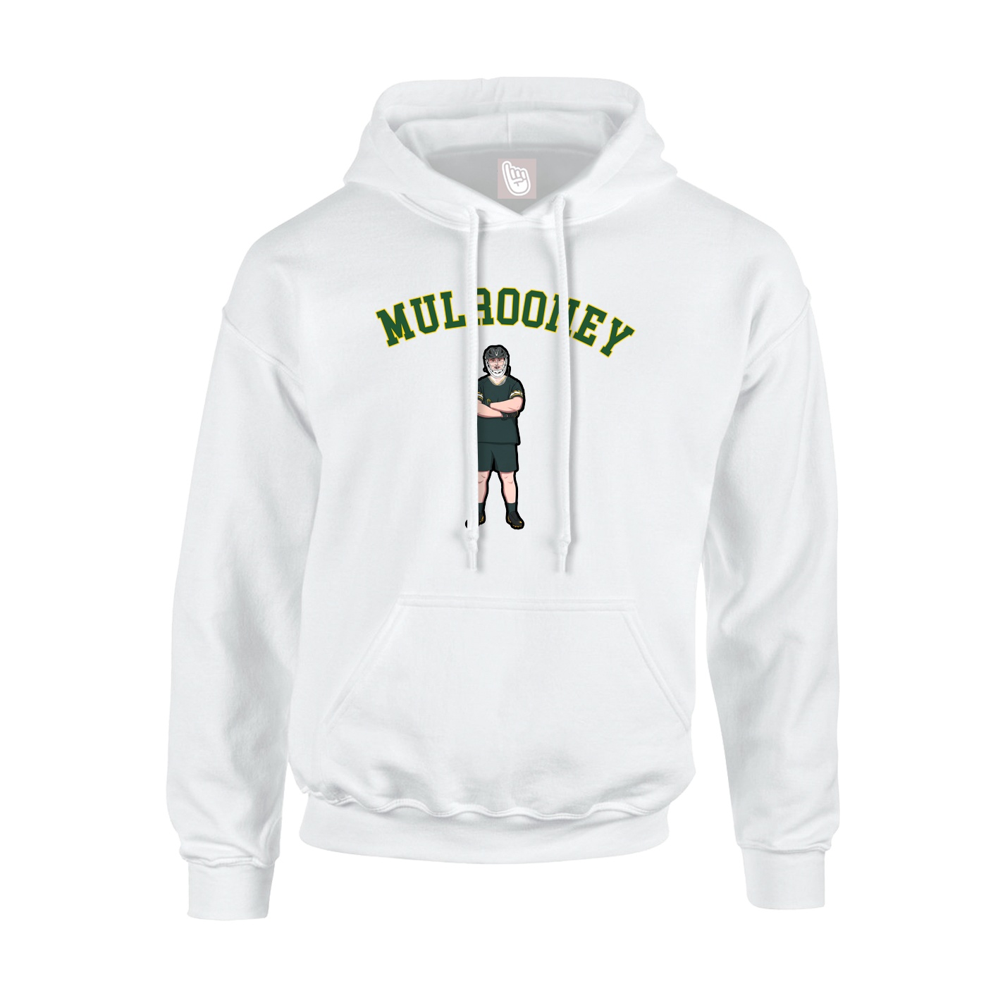 Hoodie — Shirsey Arch in White