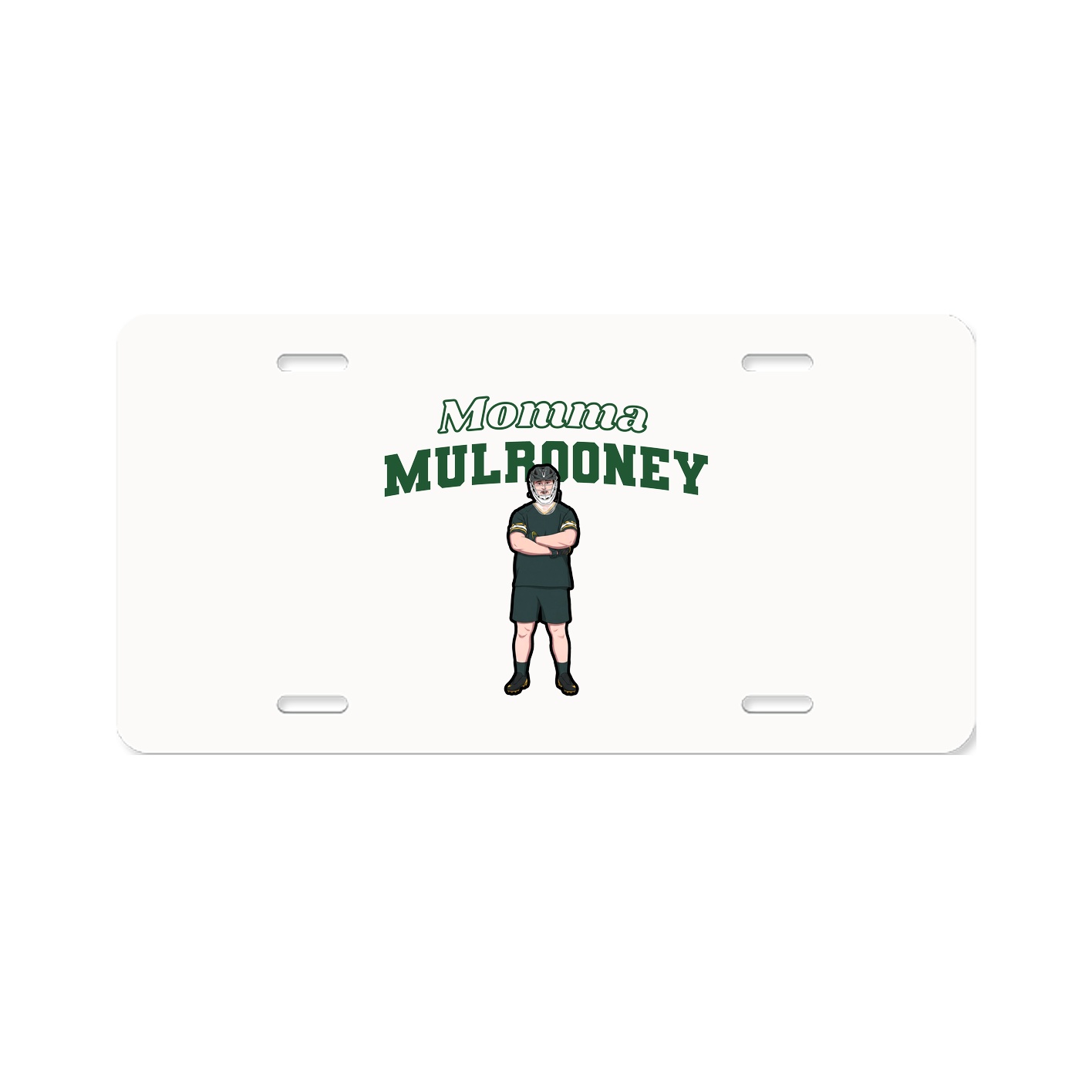License Plate — Mothers Day Block in Classic