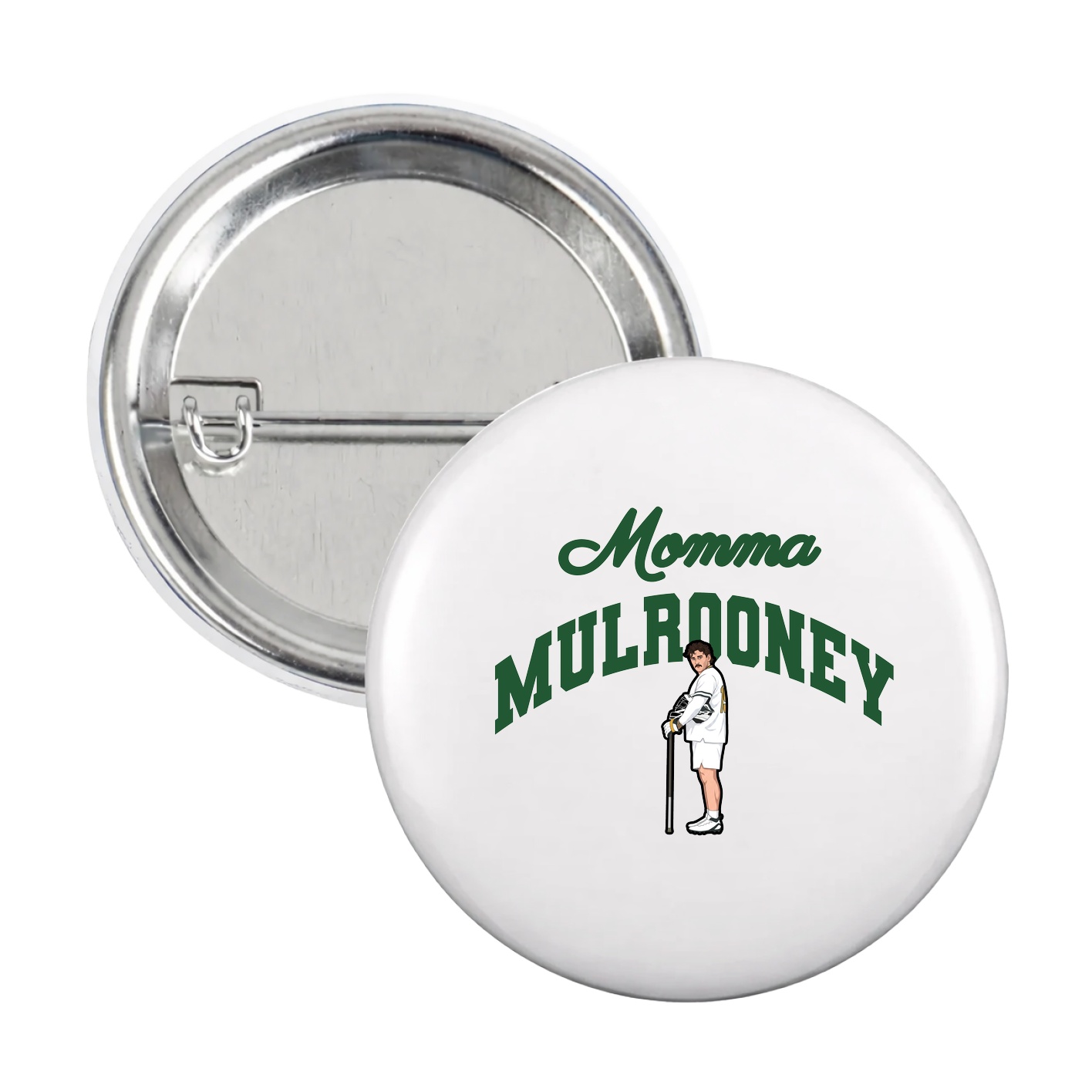 Game Day Button — Mothers Day Arch in White