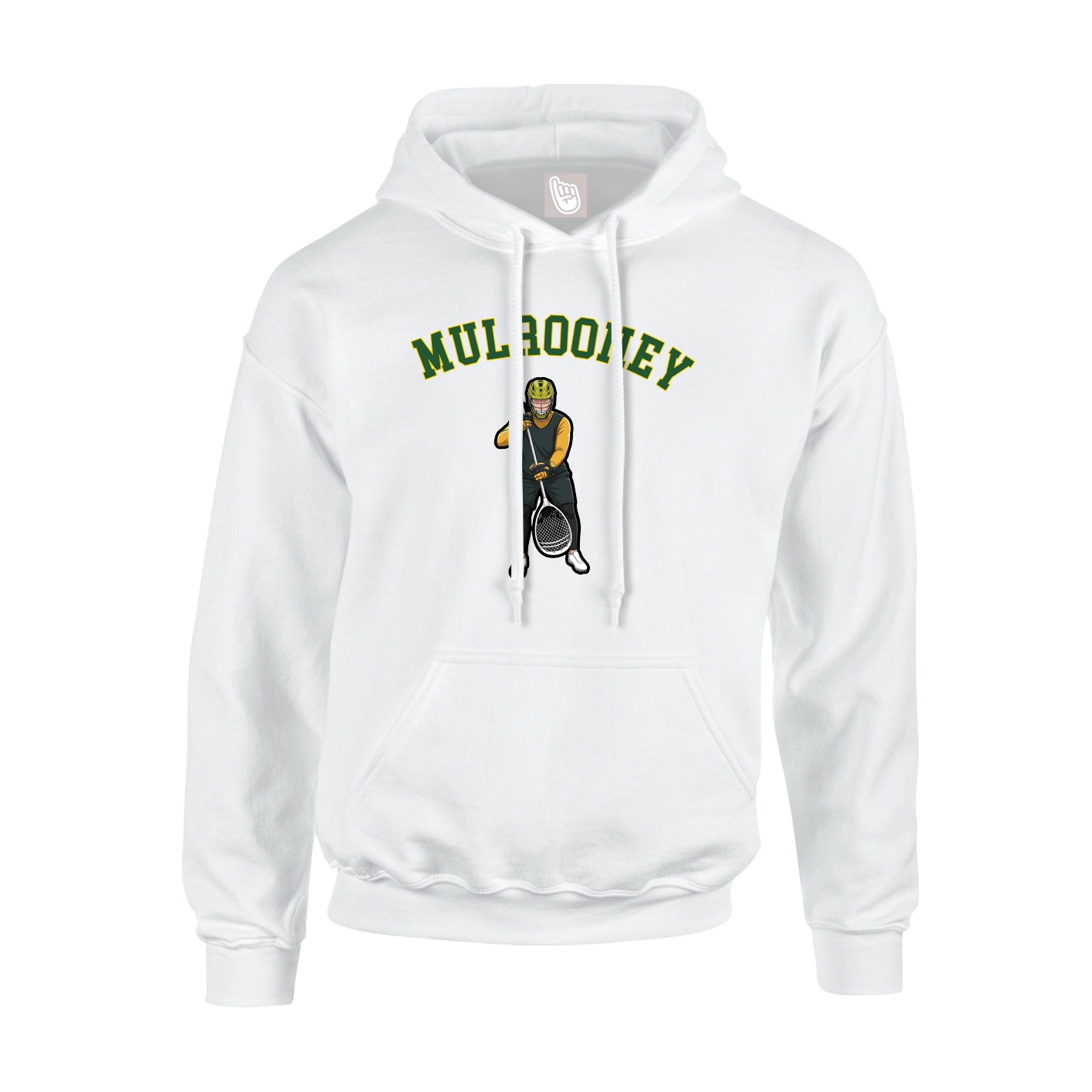 Hoodie — Shirsey Arch in White