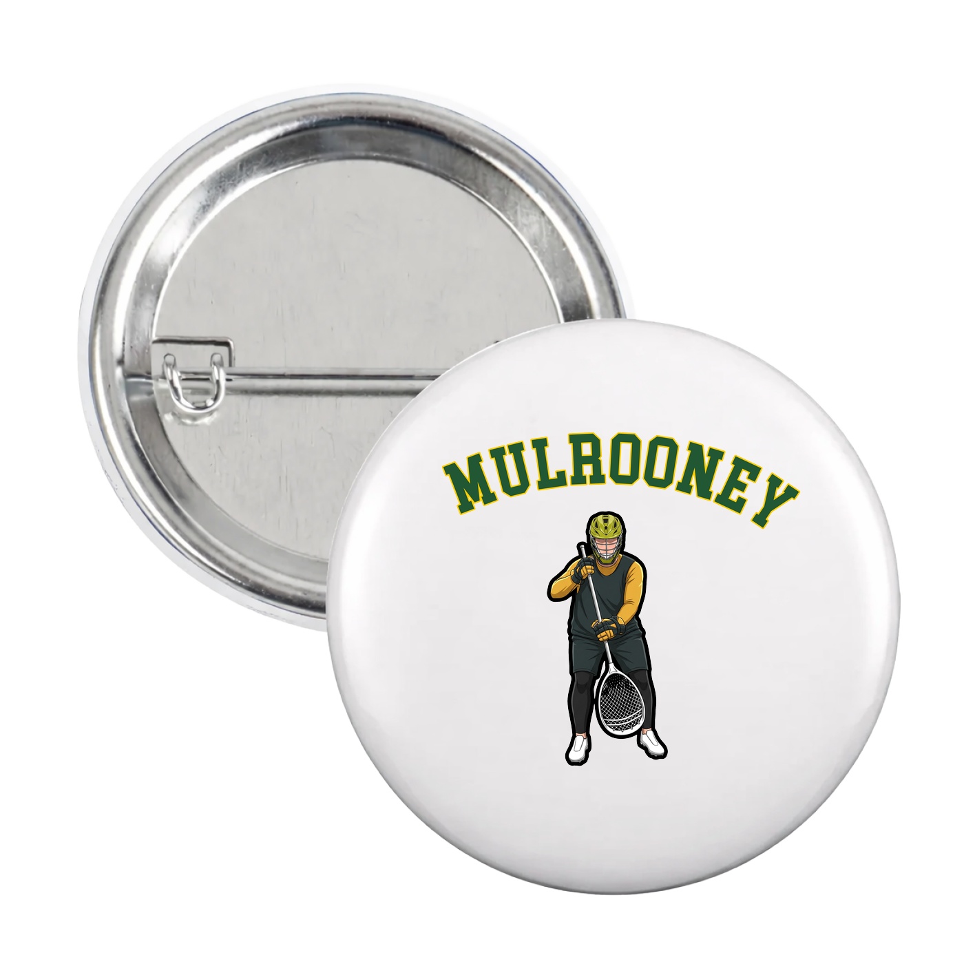 Game Day Button — Shirsey Arch in White