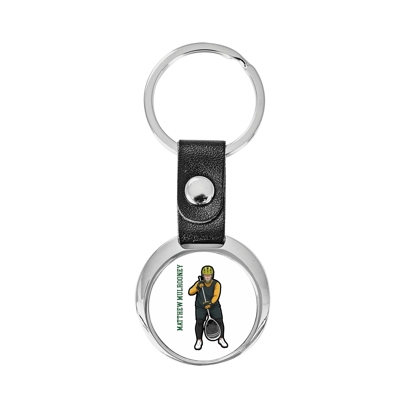 Key Chain — Name Vertical in Classic