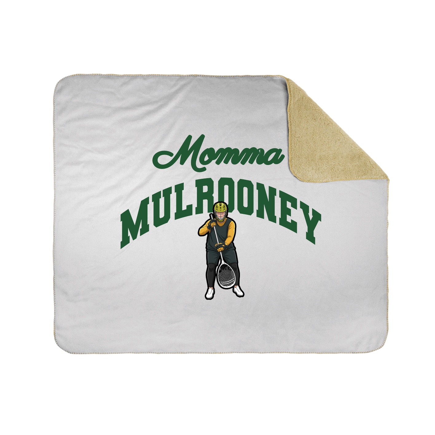 Throw Blanket — Mothers Day Arch in White