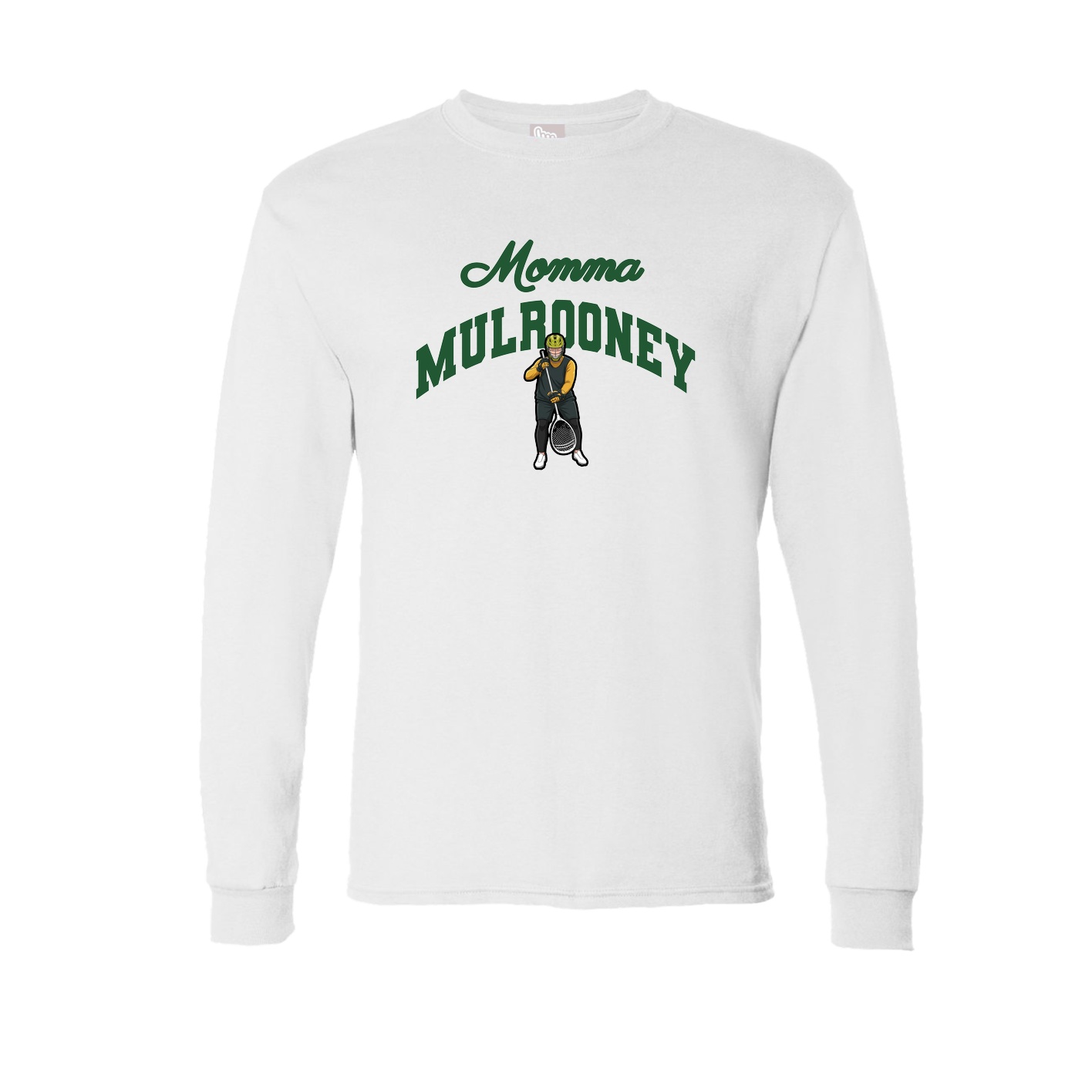 Long Sleeve Tee — Mothers Day Arch in White