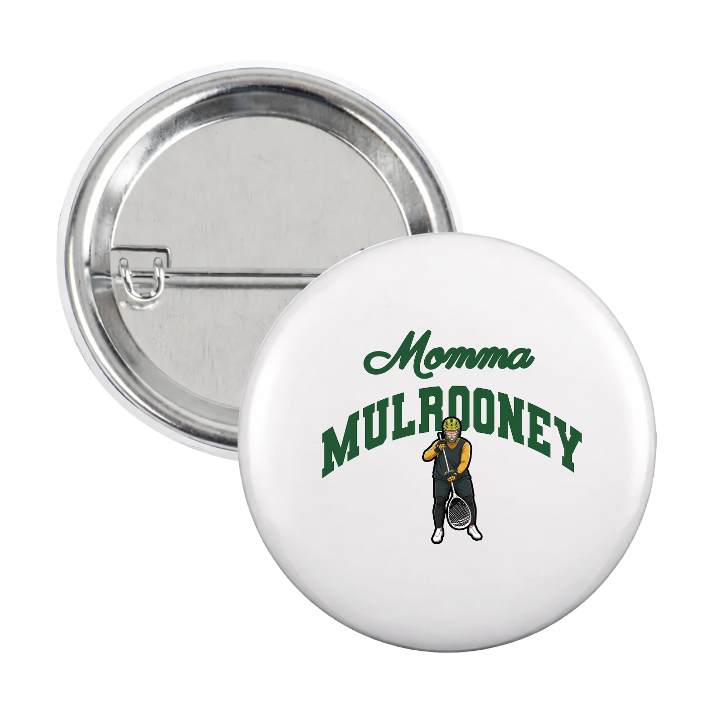 Game Day Button — Mothers Day Arch in White